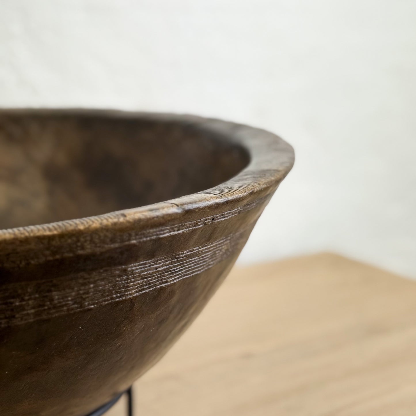 Tuareg Bowl with Stand - Sahara