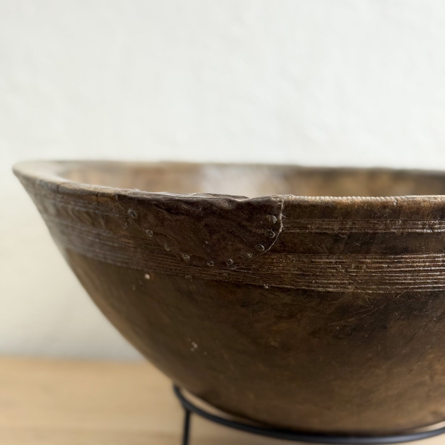 Tuareg Bowl with Stand - Sahara