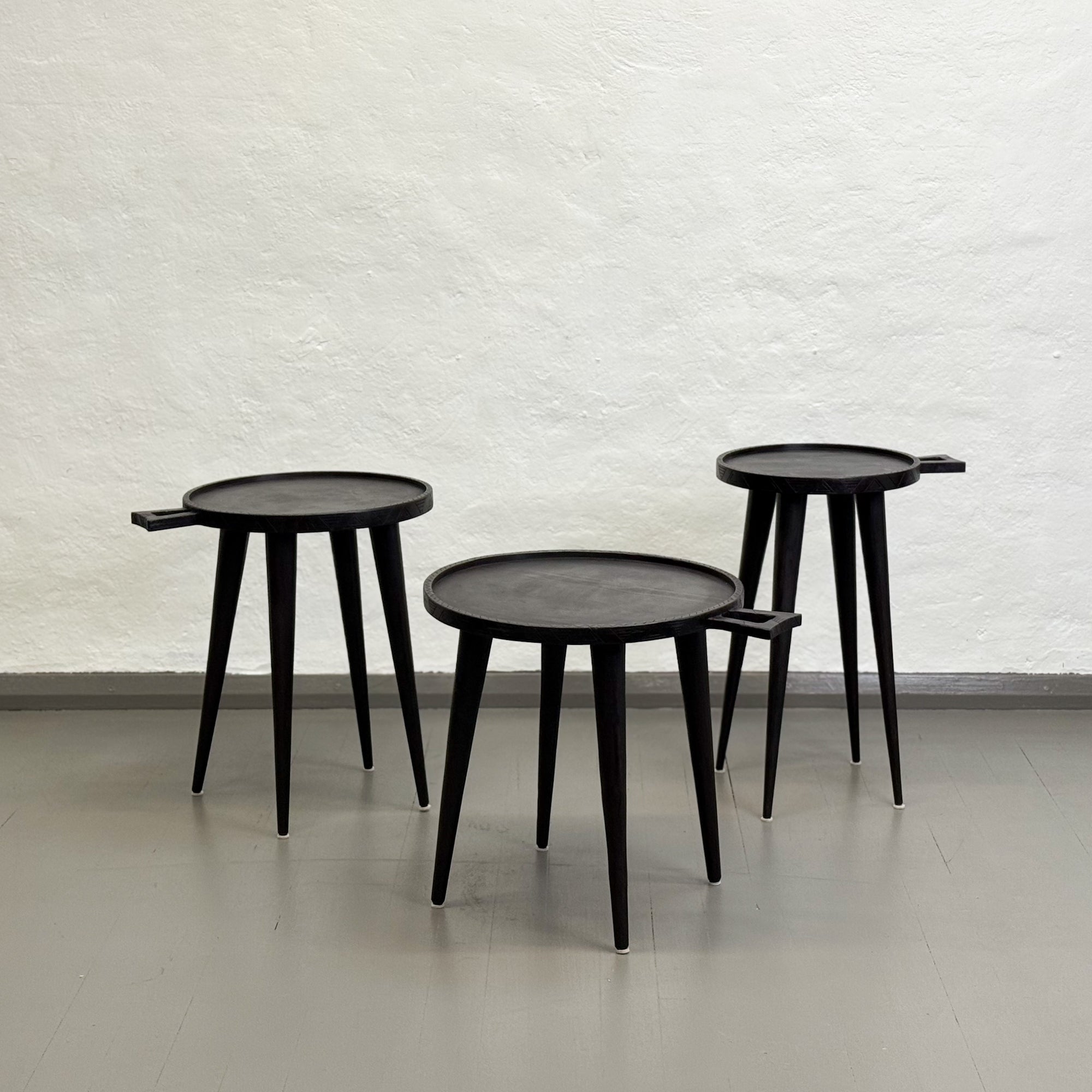 Carved Tray Table - Ethiopia