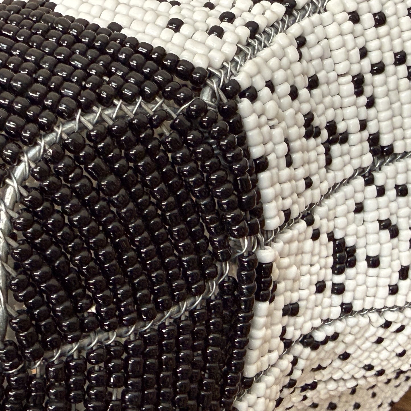 Beaded Cow Head