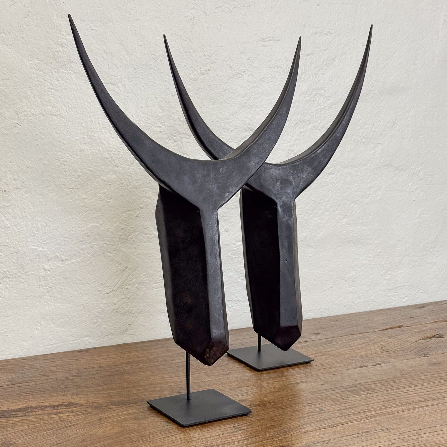Swazi Bull Head - Black