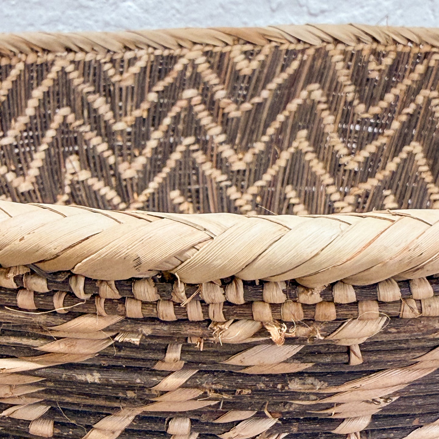 Double Weave Basket III