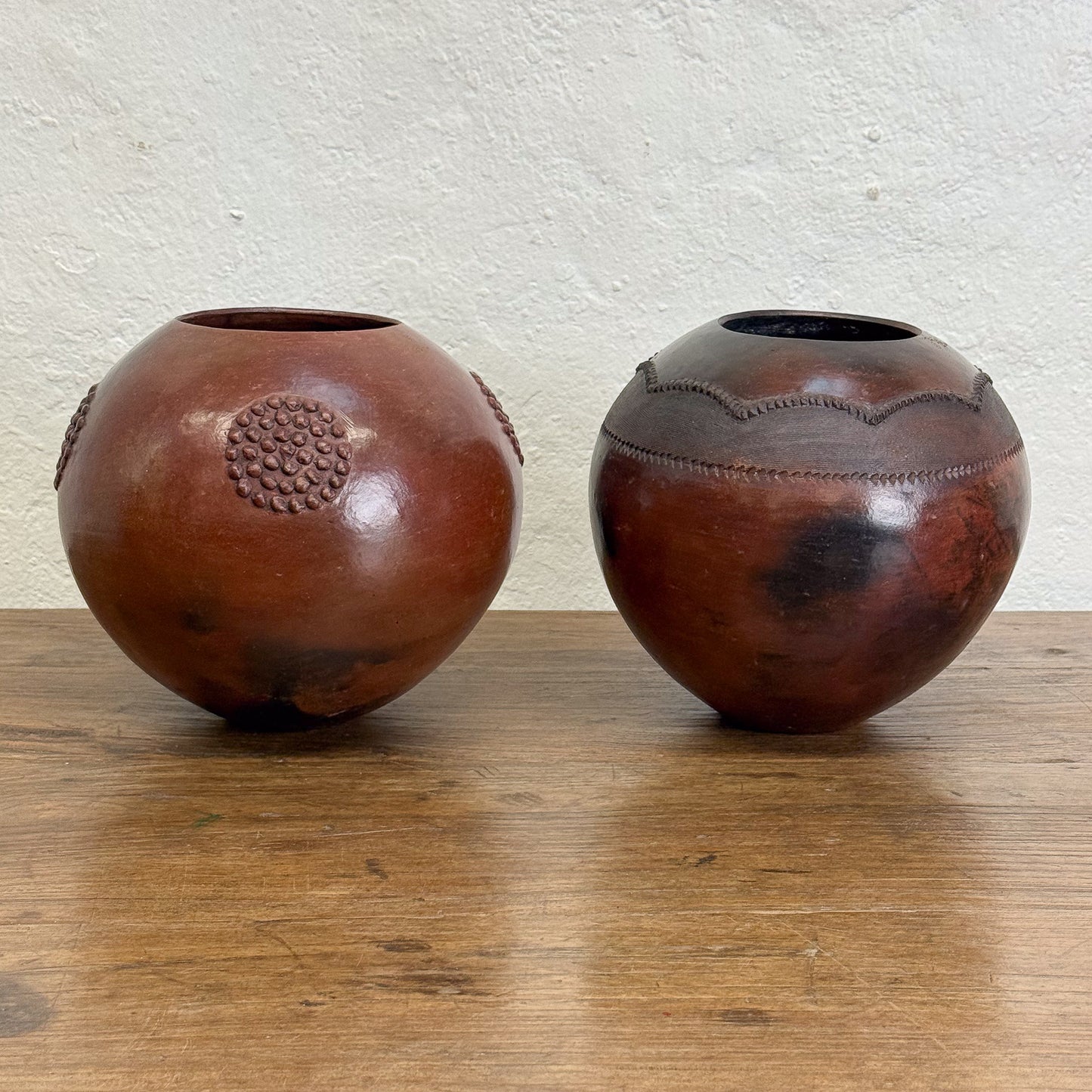 Zulu Pot  VI - Terracotta