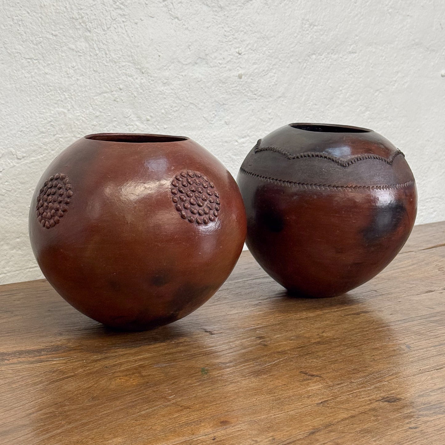 Zulu Pot  VI - Terracotta