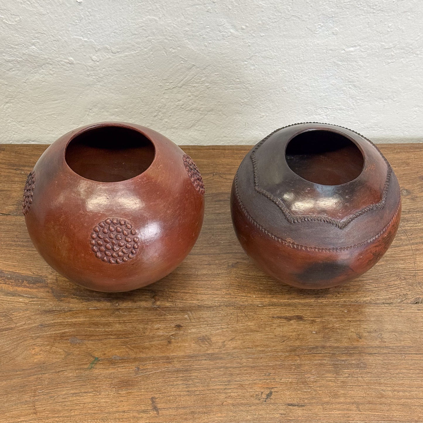 Zulu Pot  VI - Terracotta