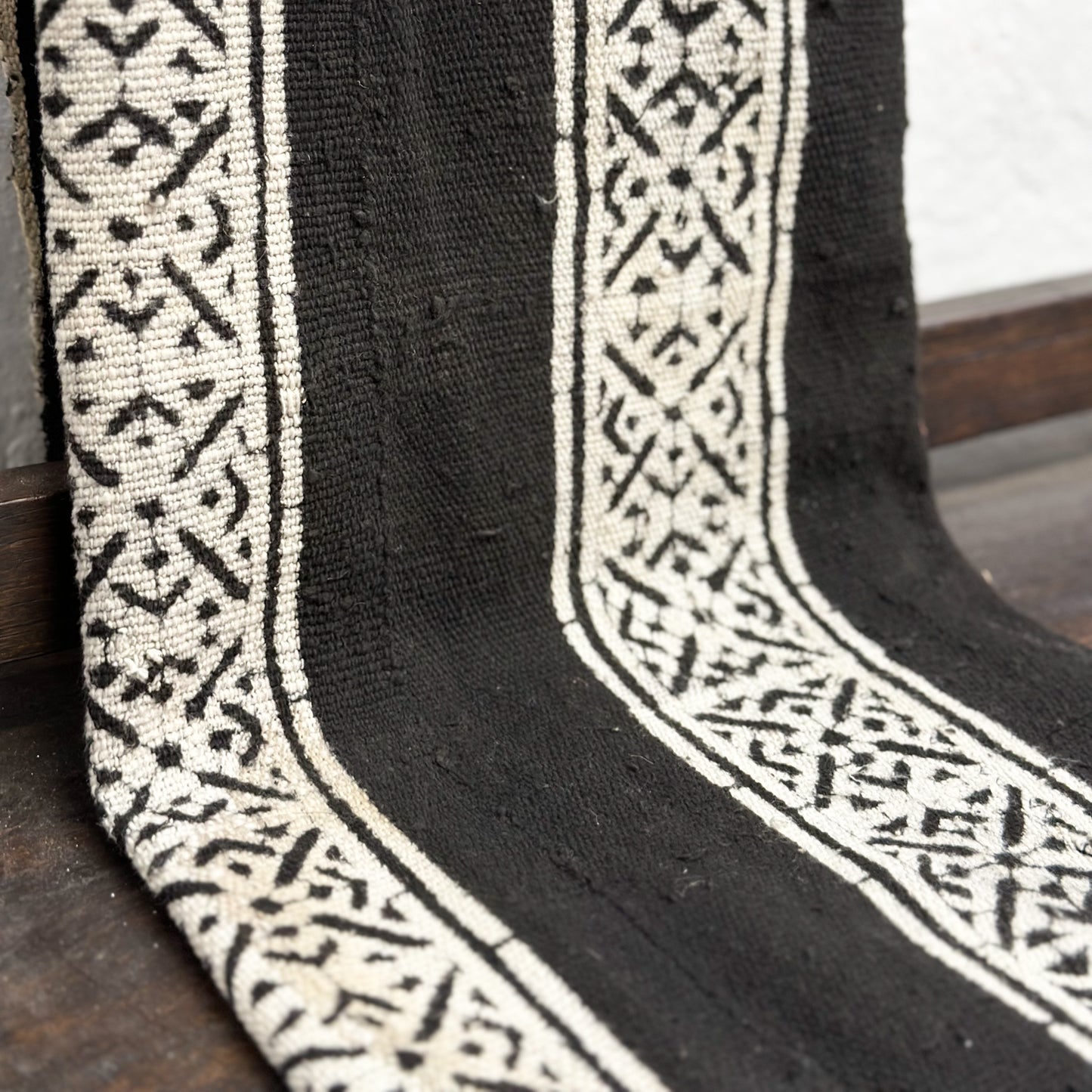 Banded Bogolan Mud Cloth - Mali