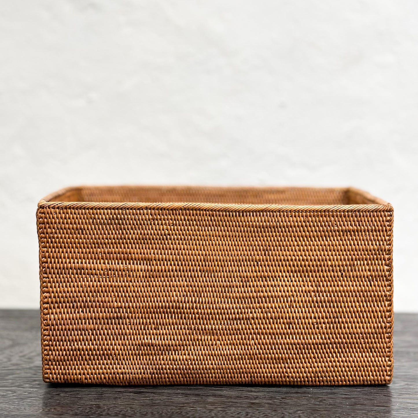 Rectangular Atta Storage Basket Box with Lid