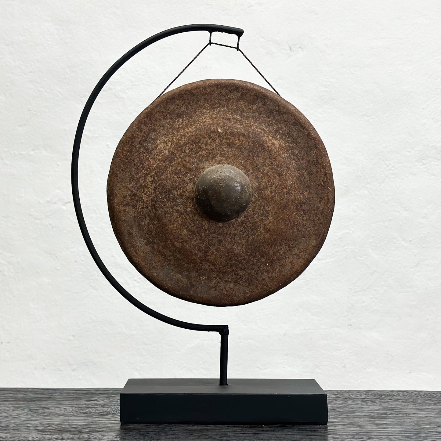 Bronze Gong on Stand
