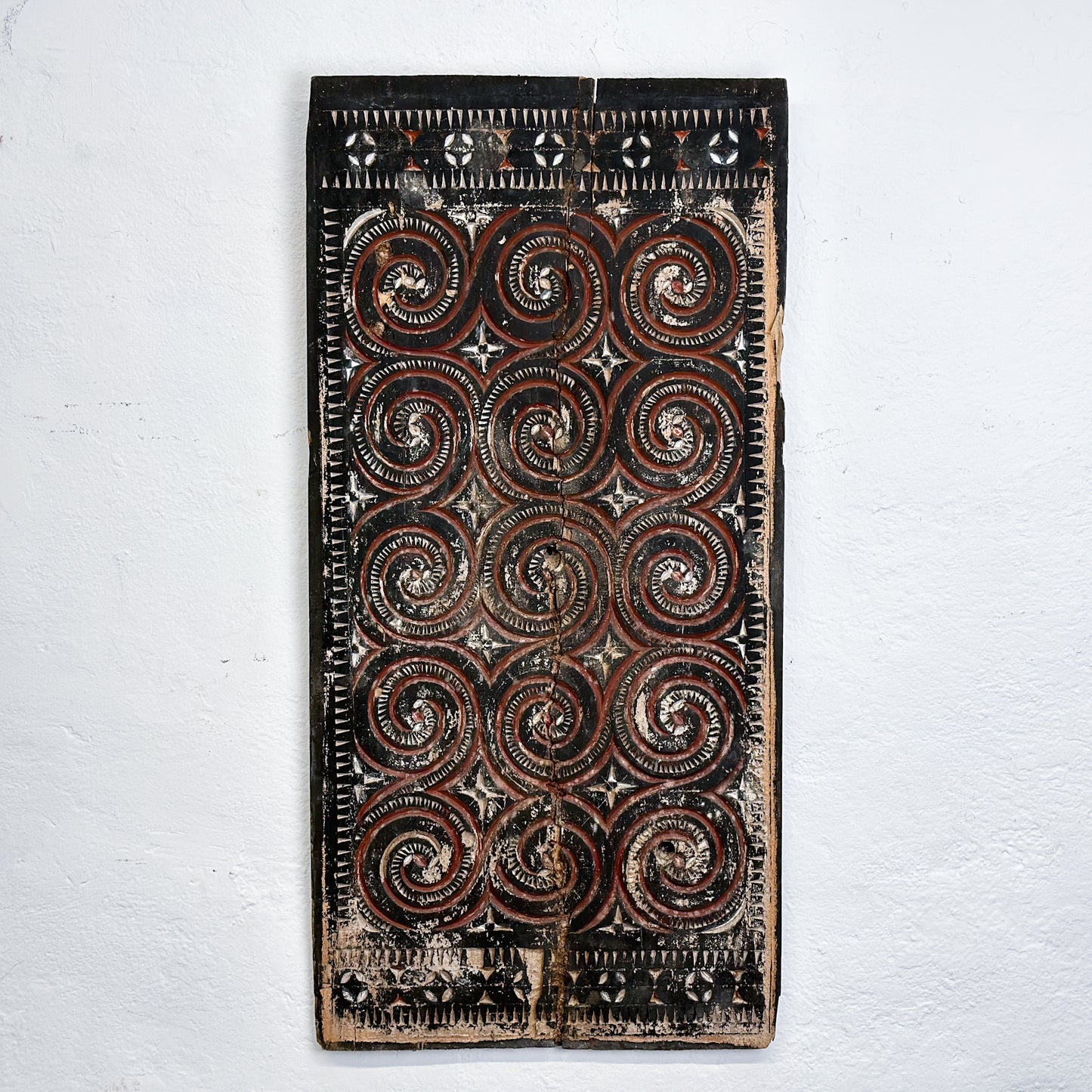 Vintage Carved Toraja Panel