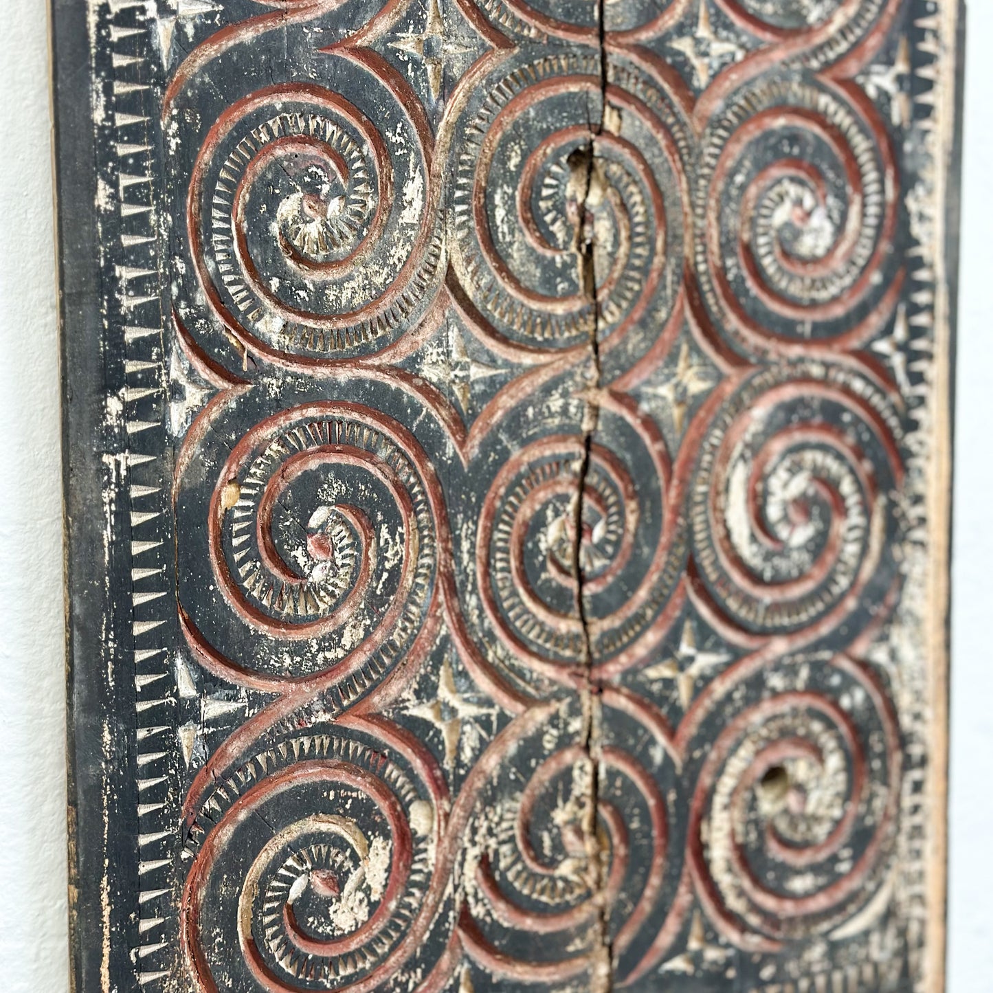 Vintage Carved Toraja Panel