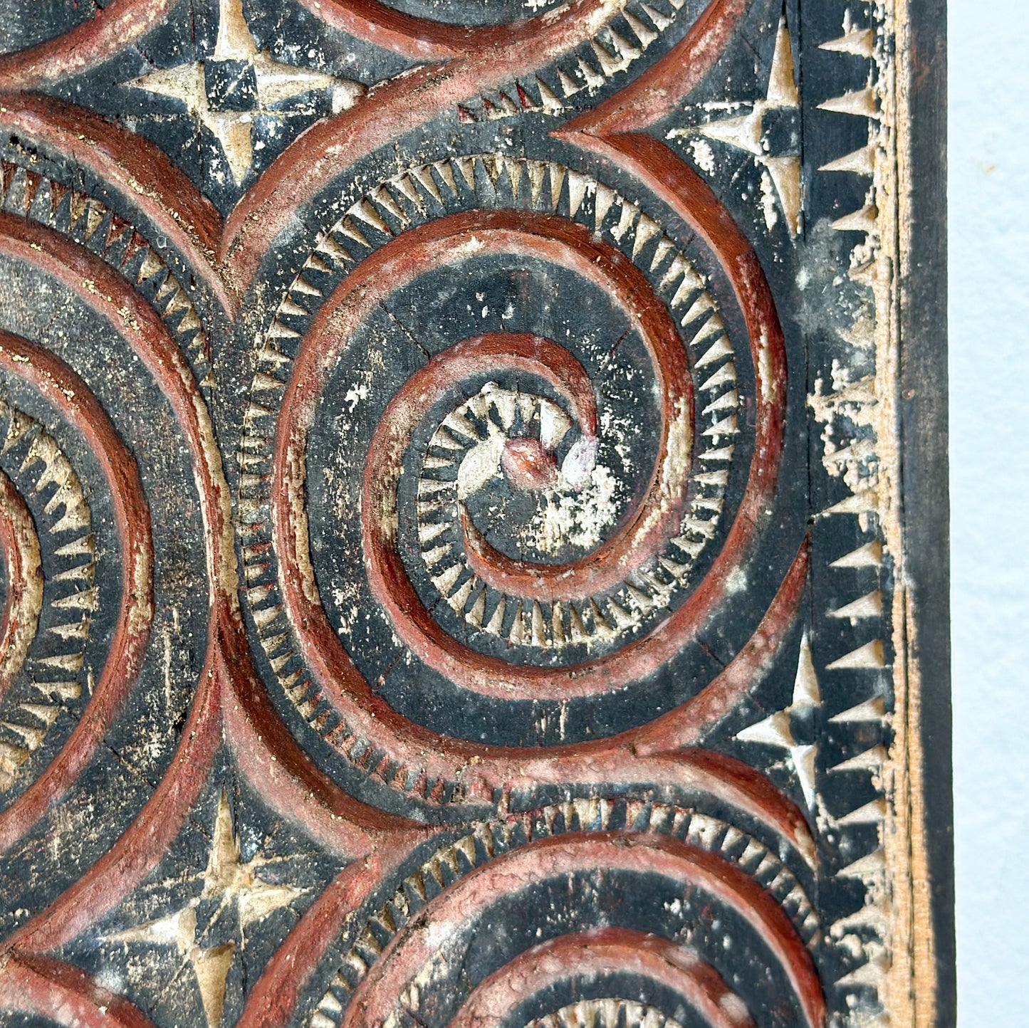 Vintage Carved Toraja Panel