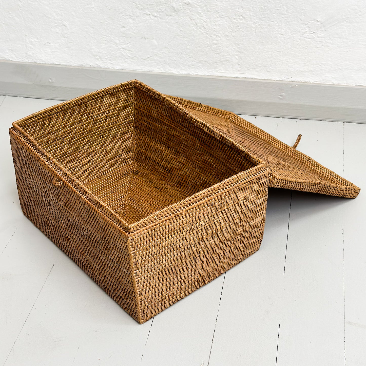 Rectangular Atta Basket Box with Lid