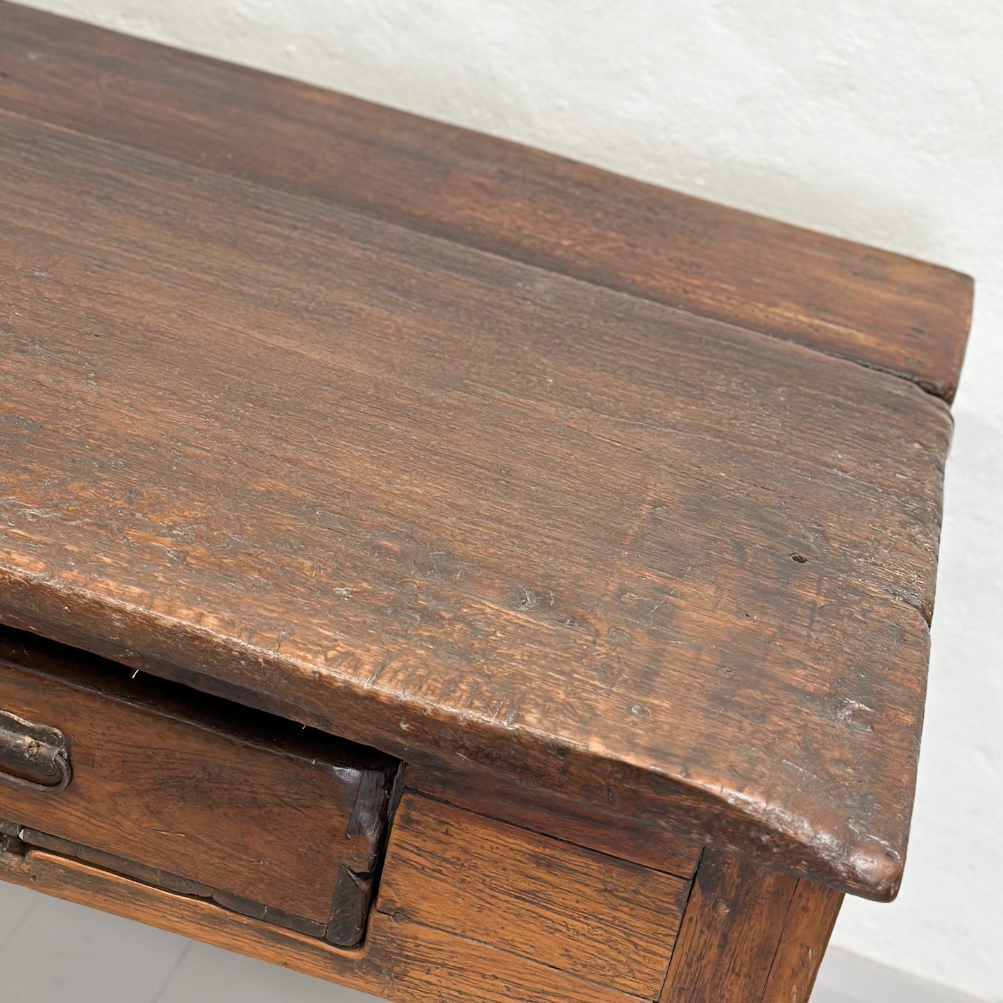 Large Vintage 2 Drawer Work Table