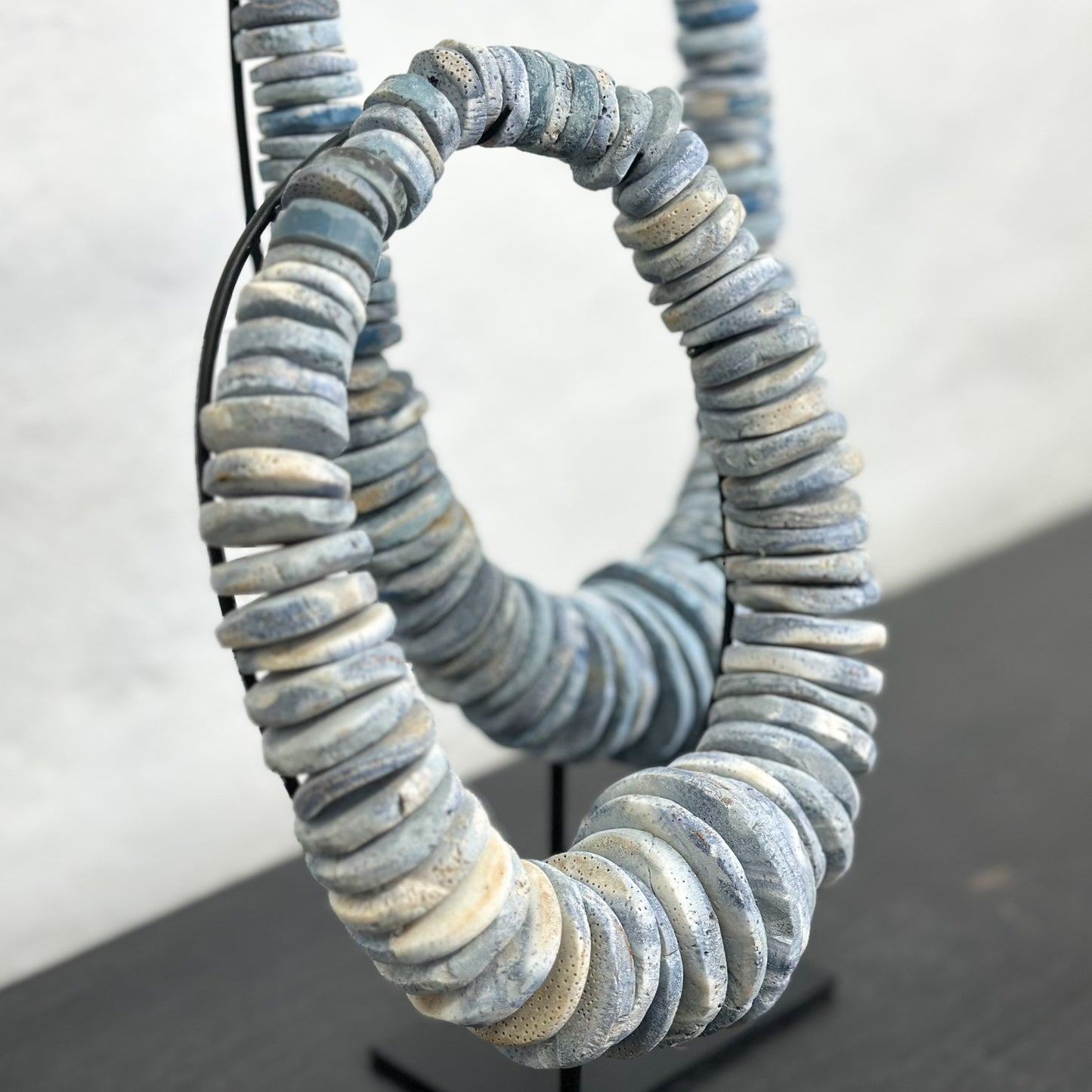 -Blue-Coral-Medallion-Necklace-on-Stand-Small-Medium-Coastal-Decor2