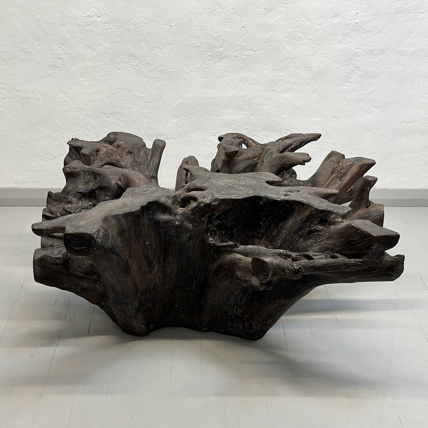 Stained Teak Root Coffee Table Base – Orient House