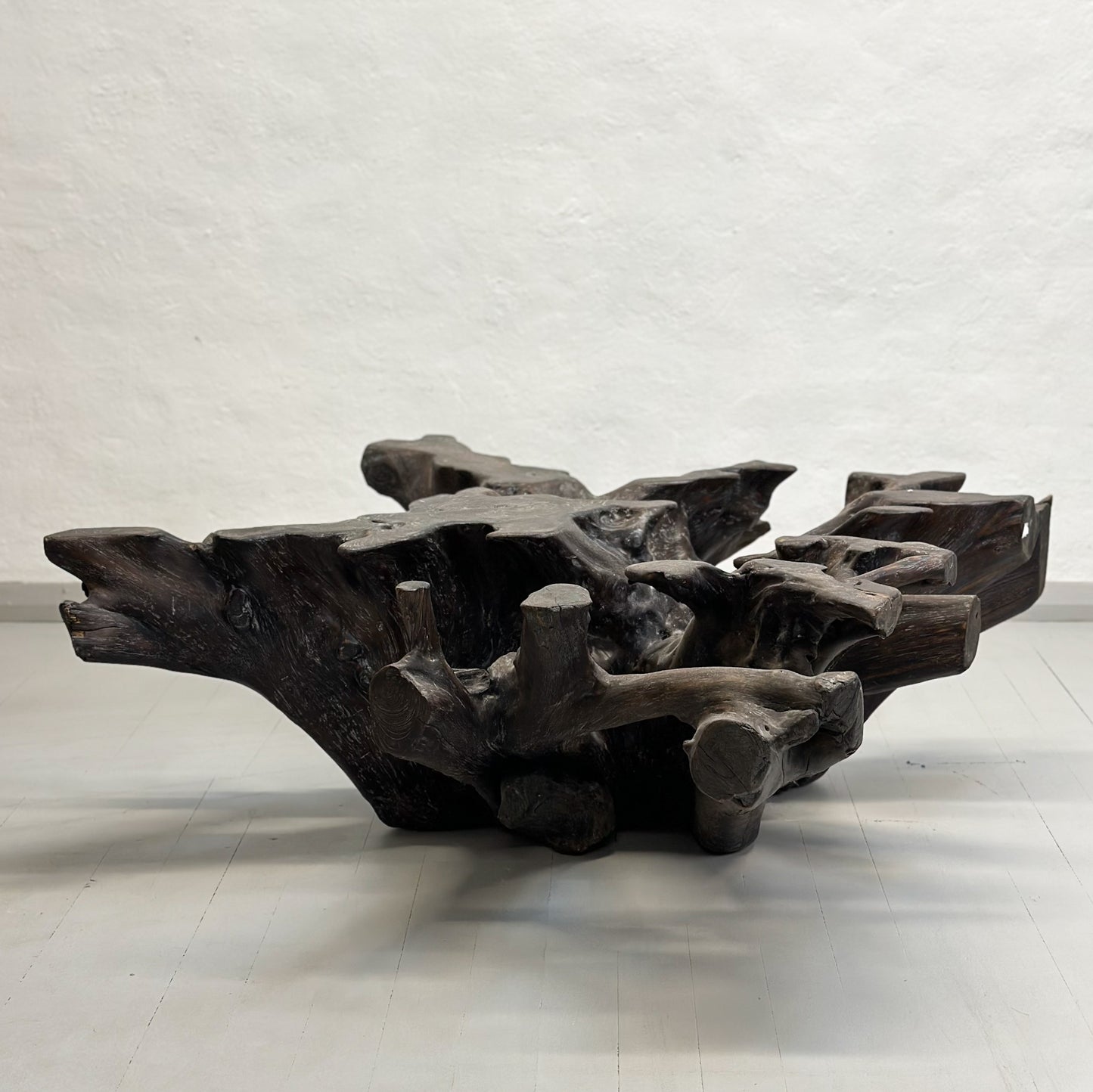 Stained Teak Root Coffee Table Base – Orient House