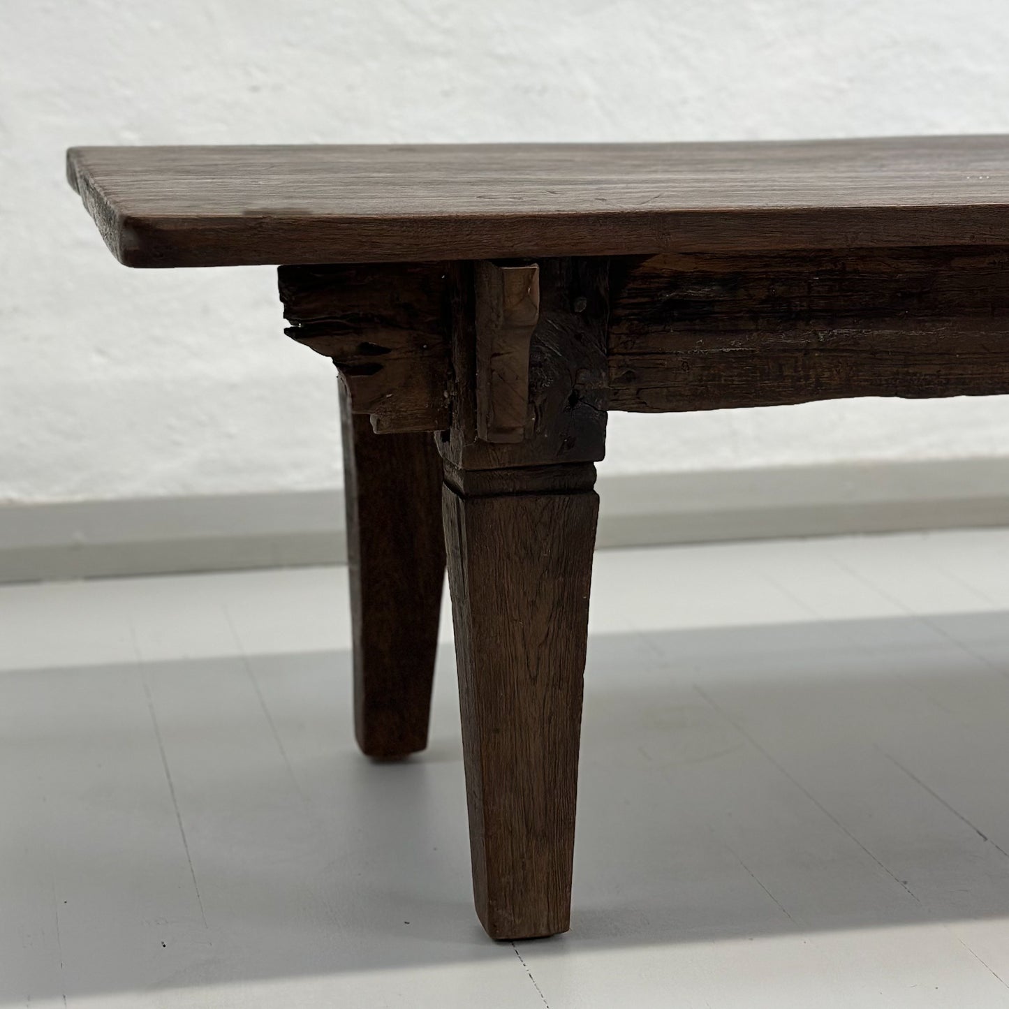 Narrow Teak Coffee Table