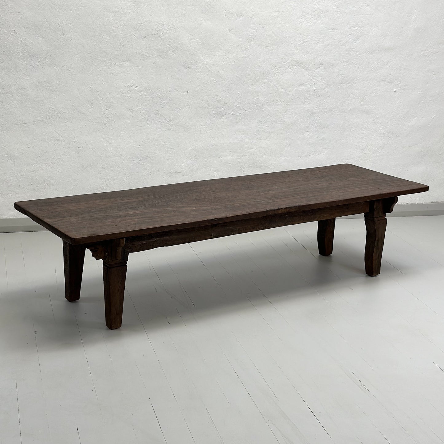 Narrow Teak Coffee Table