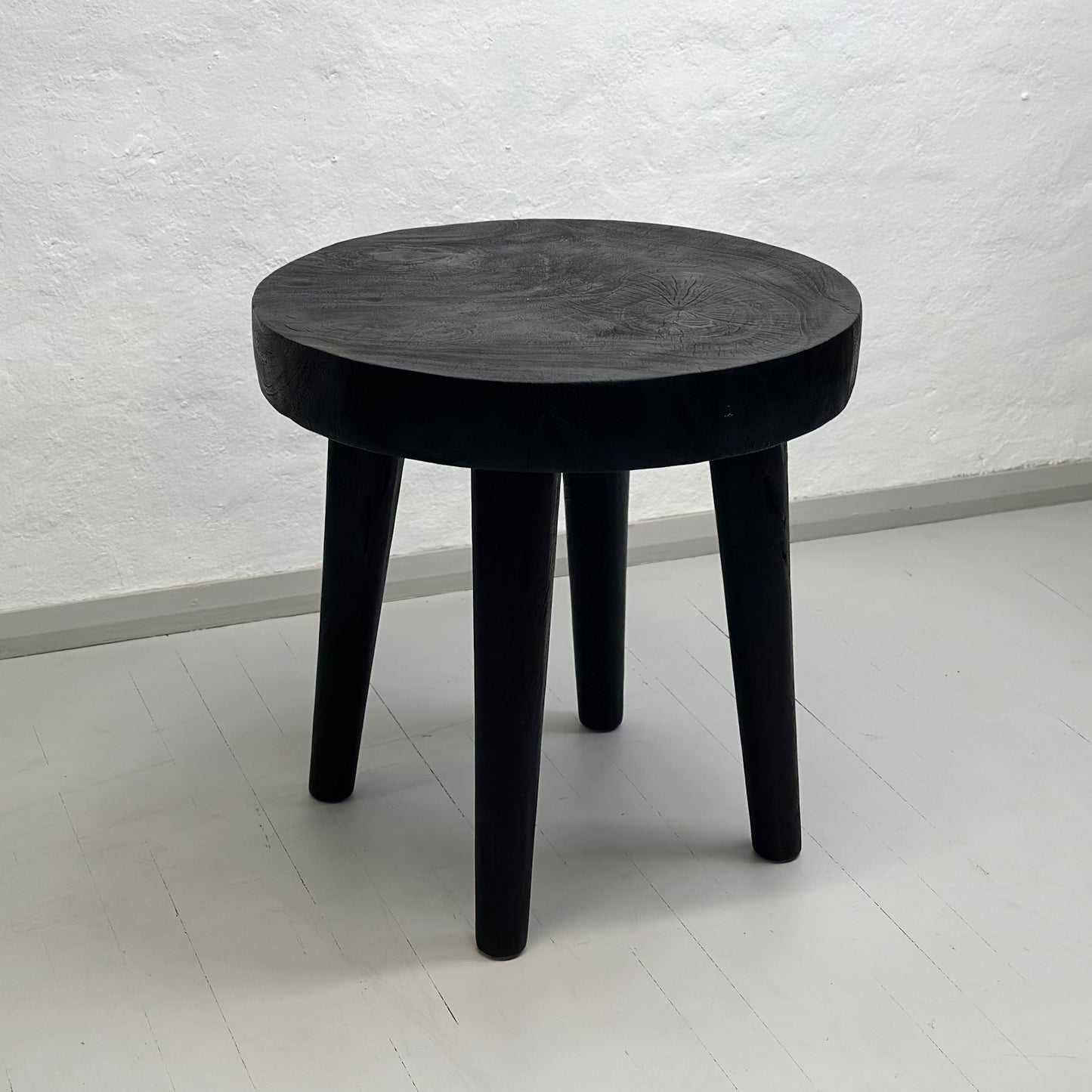 Round Suar Wood Occasional Table