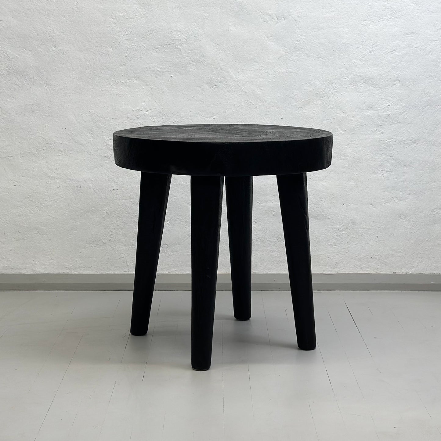 Round Suar Wood Occasional Table