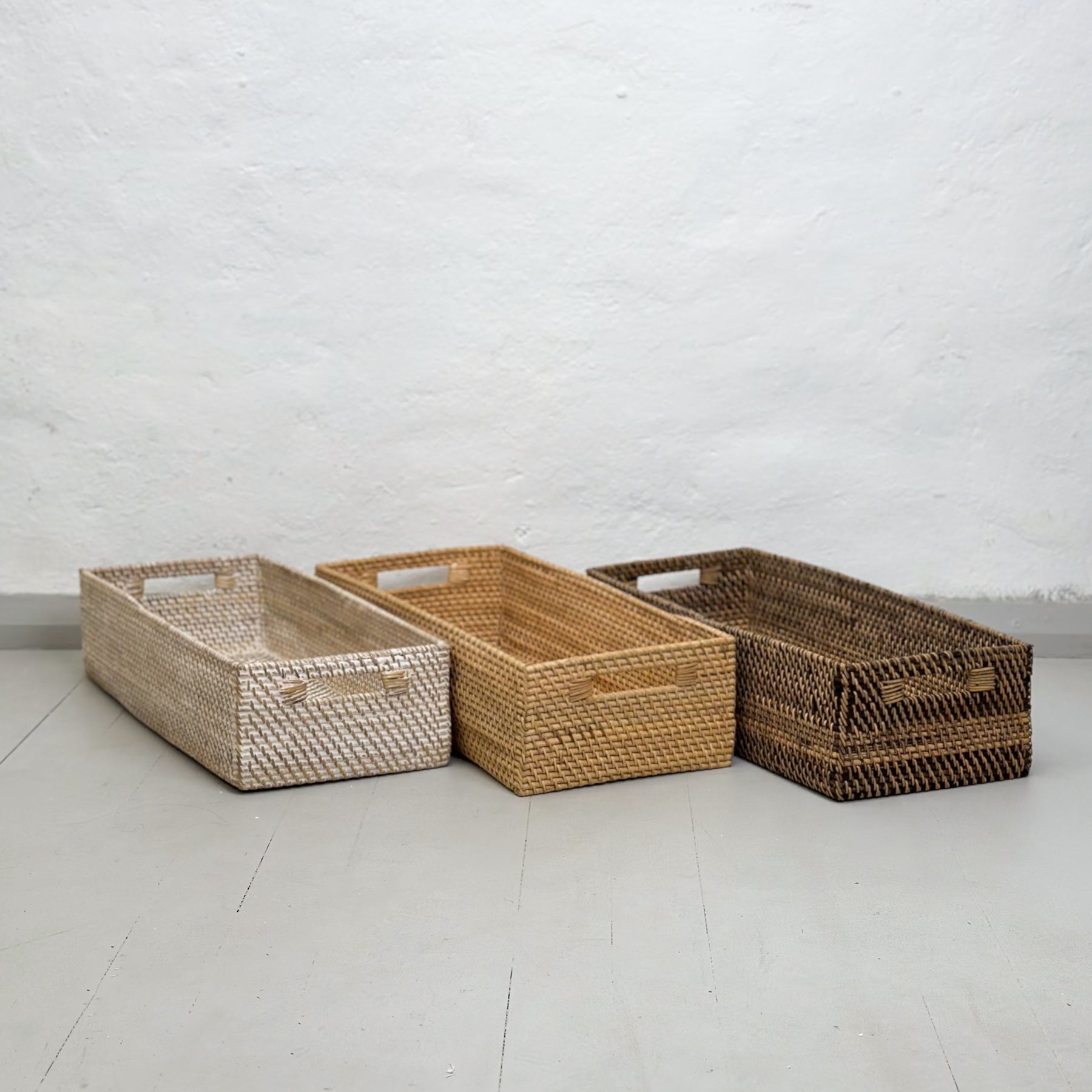 Long Rattan Box with Inset Handles – Orient House