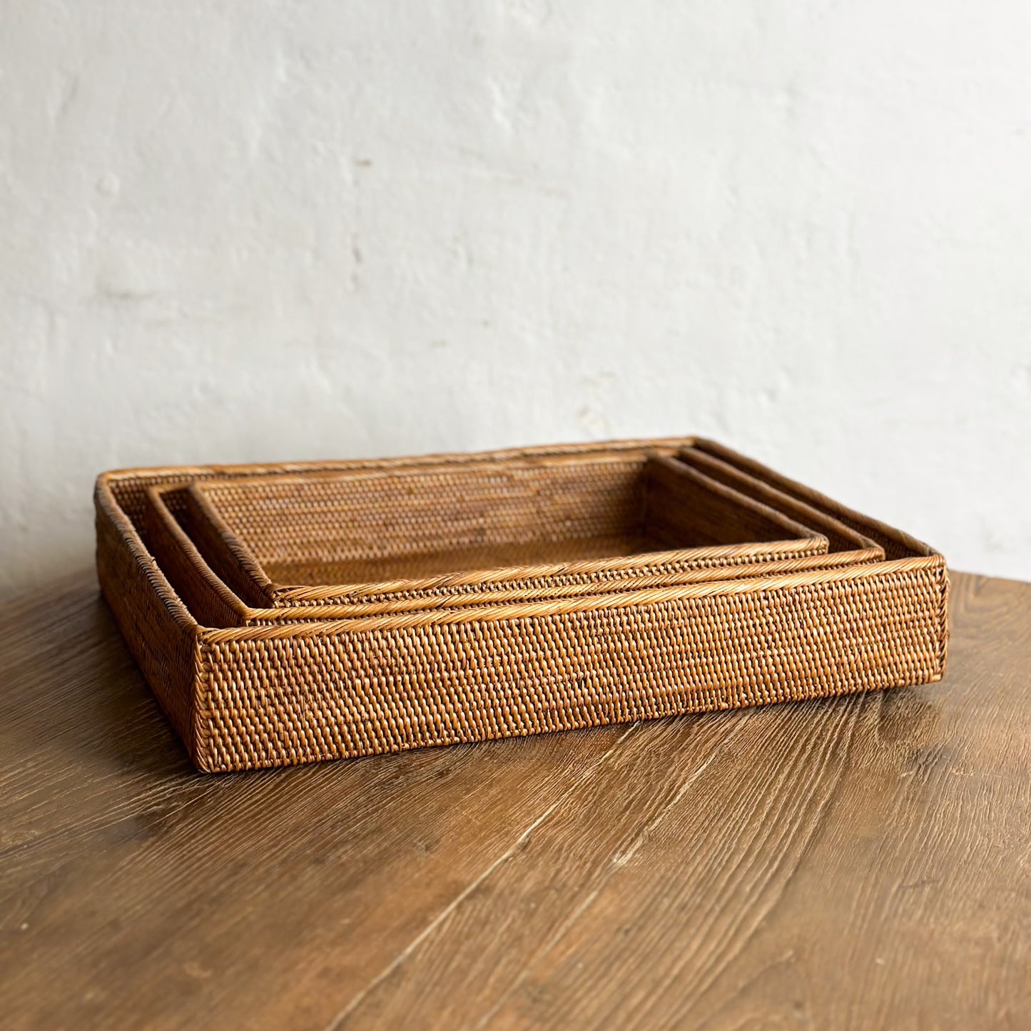 Simple Rectangular Atta Tray