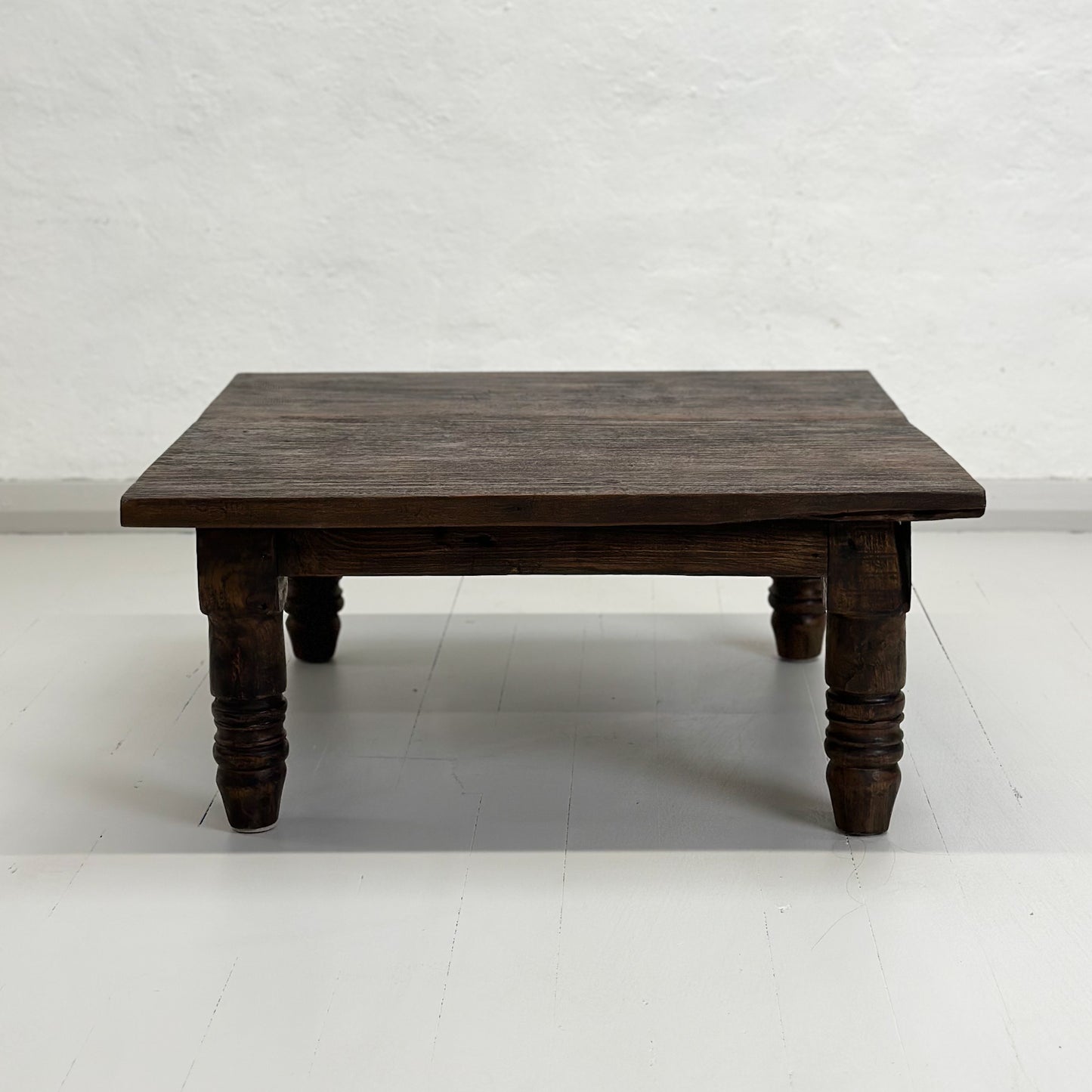 Low Square Teak Coffee Table