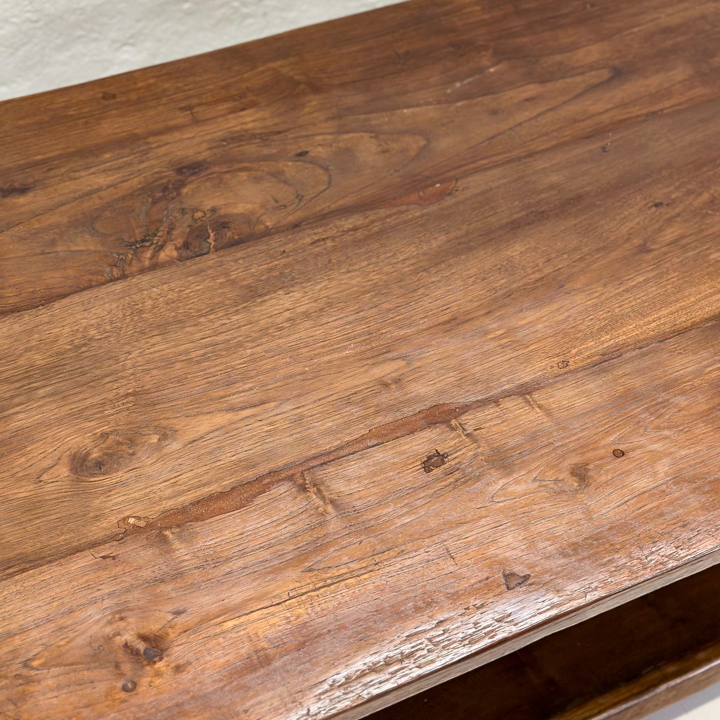 Teak Coffee Table with Shelf