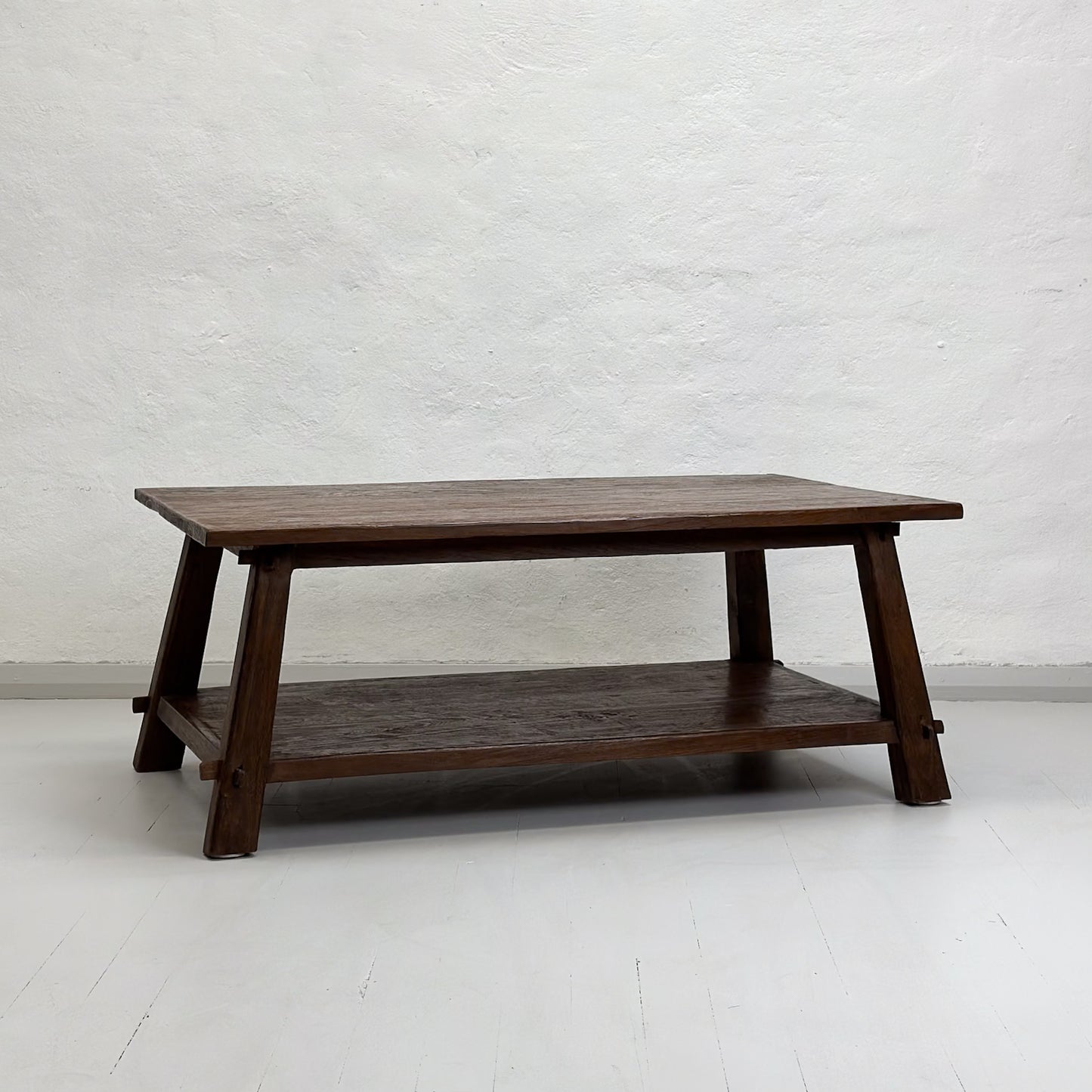 Teak Coffee Table with Shelf