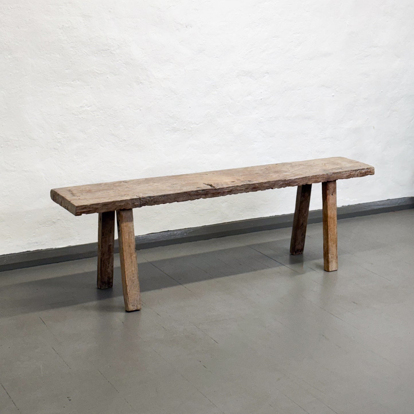 Rustic Teak Dingklik Bench I