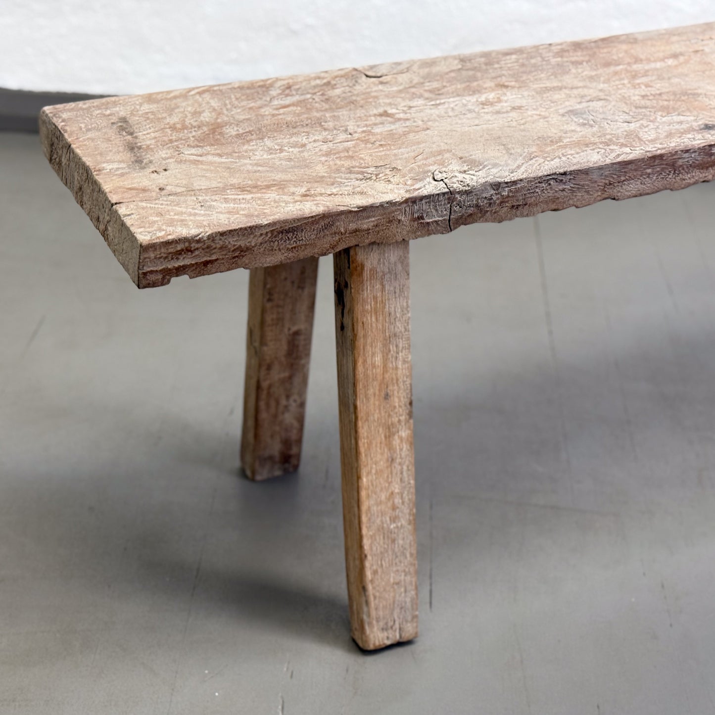 Rustic Teak Dingklik Bench I
