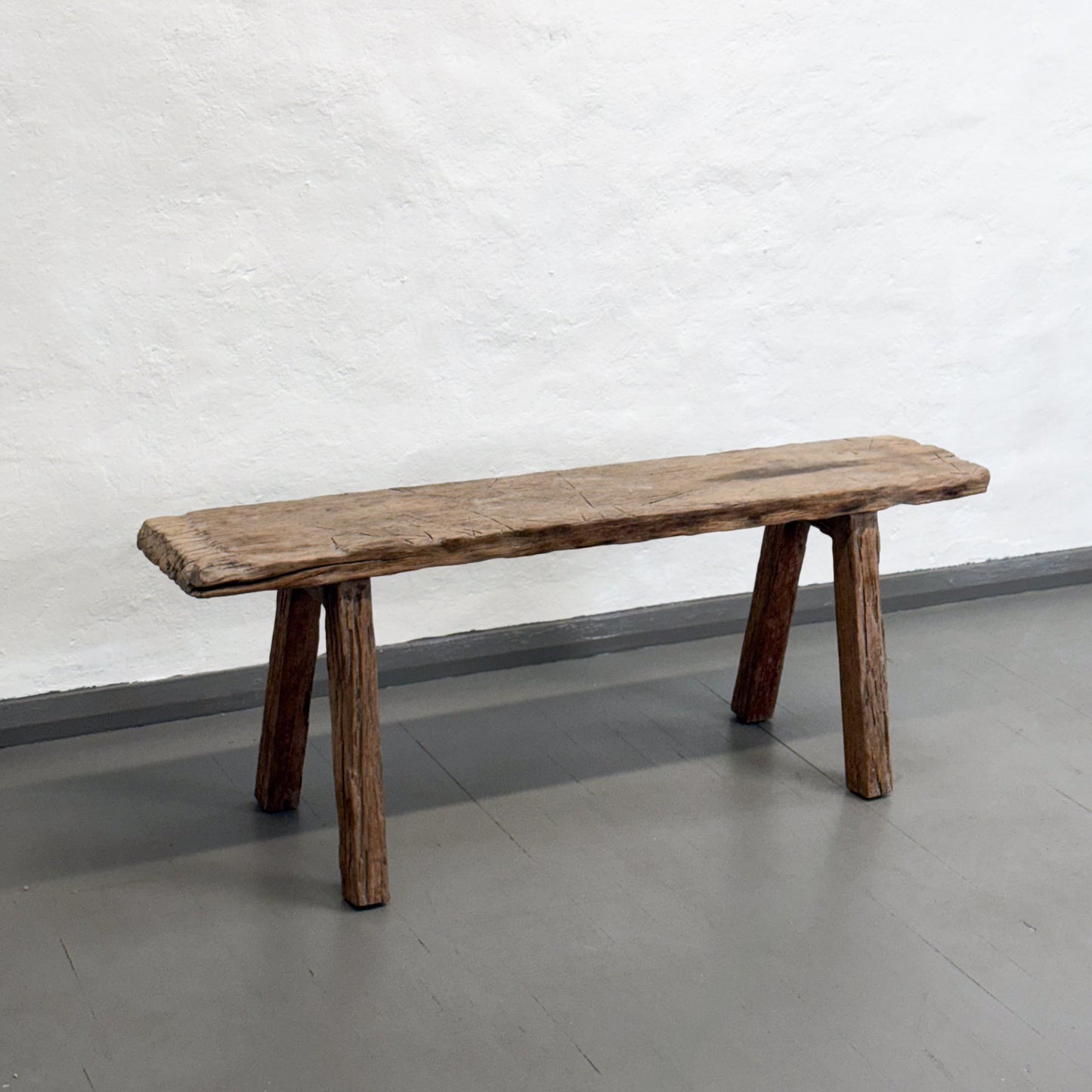 Rustic Teak Dingklik Bench II