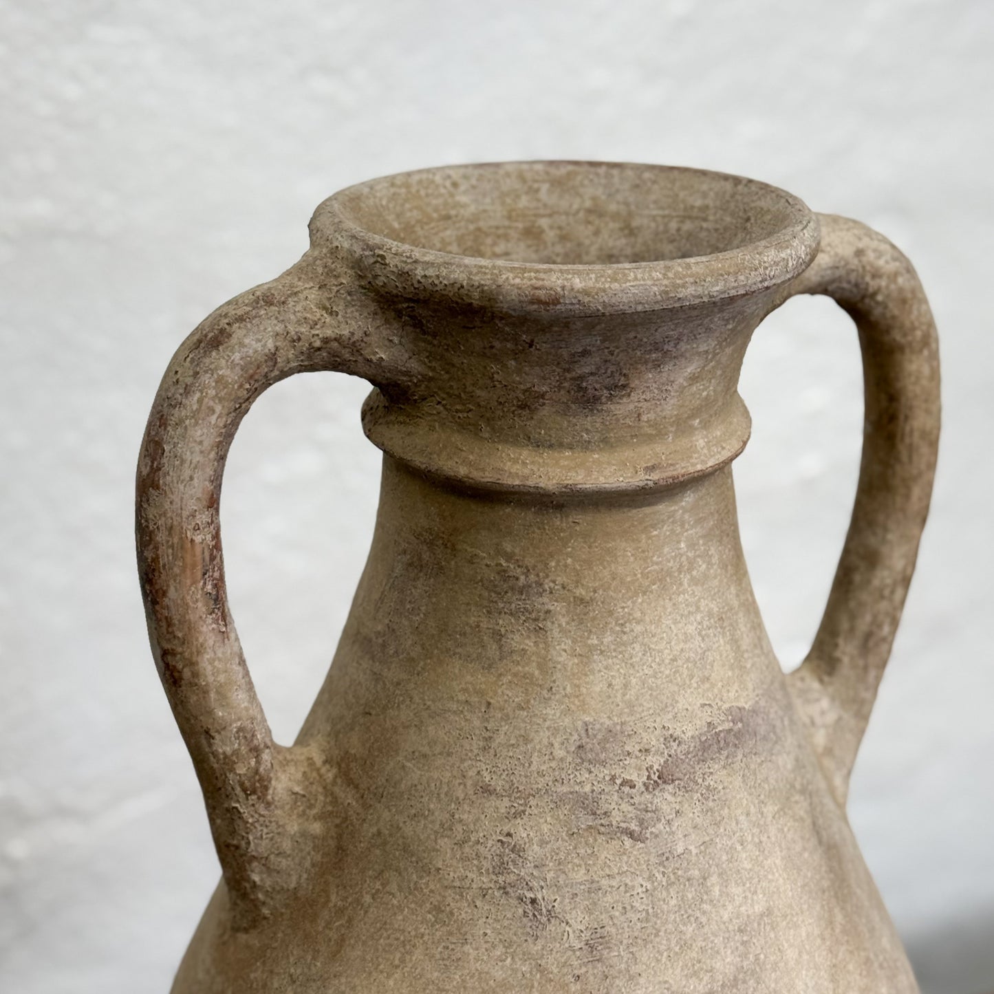 Terracotta Amphora on Stand I