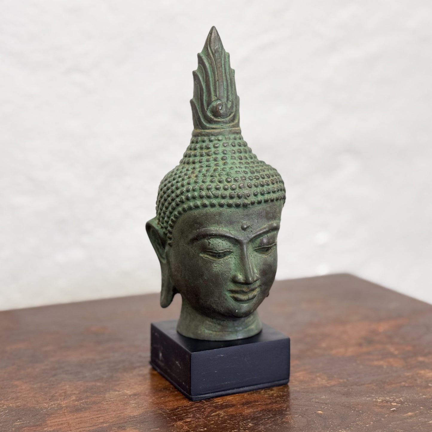 Bronze Thai Style Buddha Head I