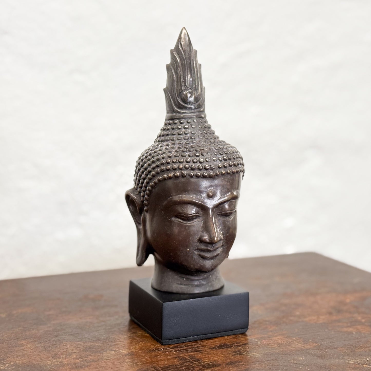 Bronze Thai Style Buddha Head I