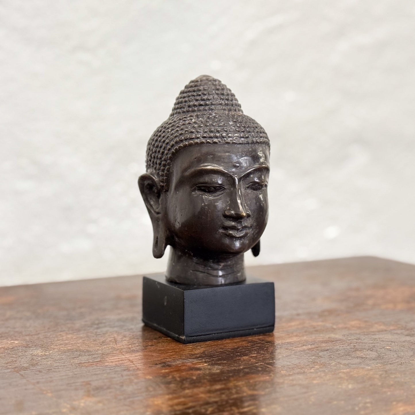 Bronze Thai Style Buddha Head II