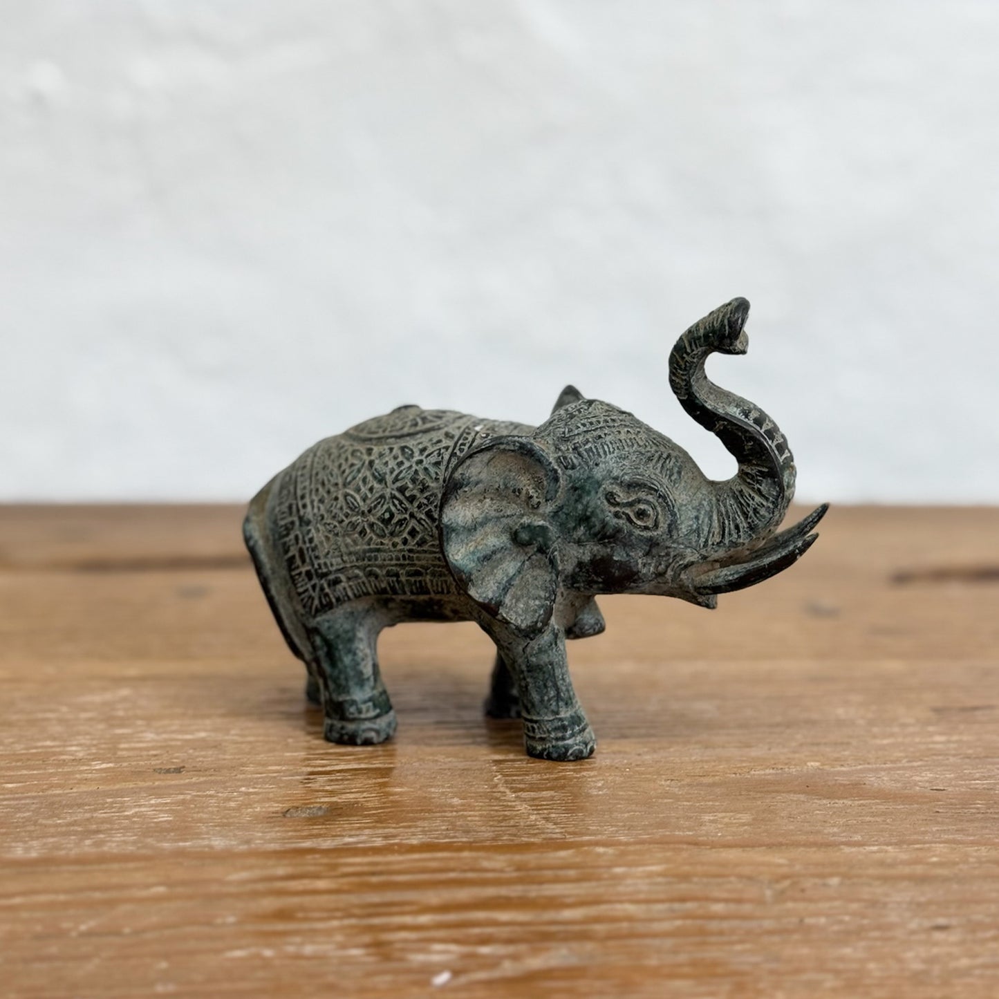 Small Bronze Prosperity Elephant