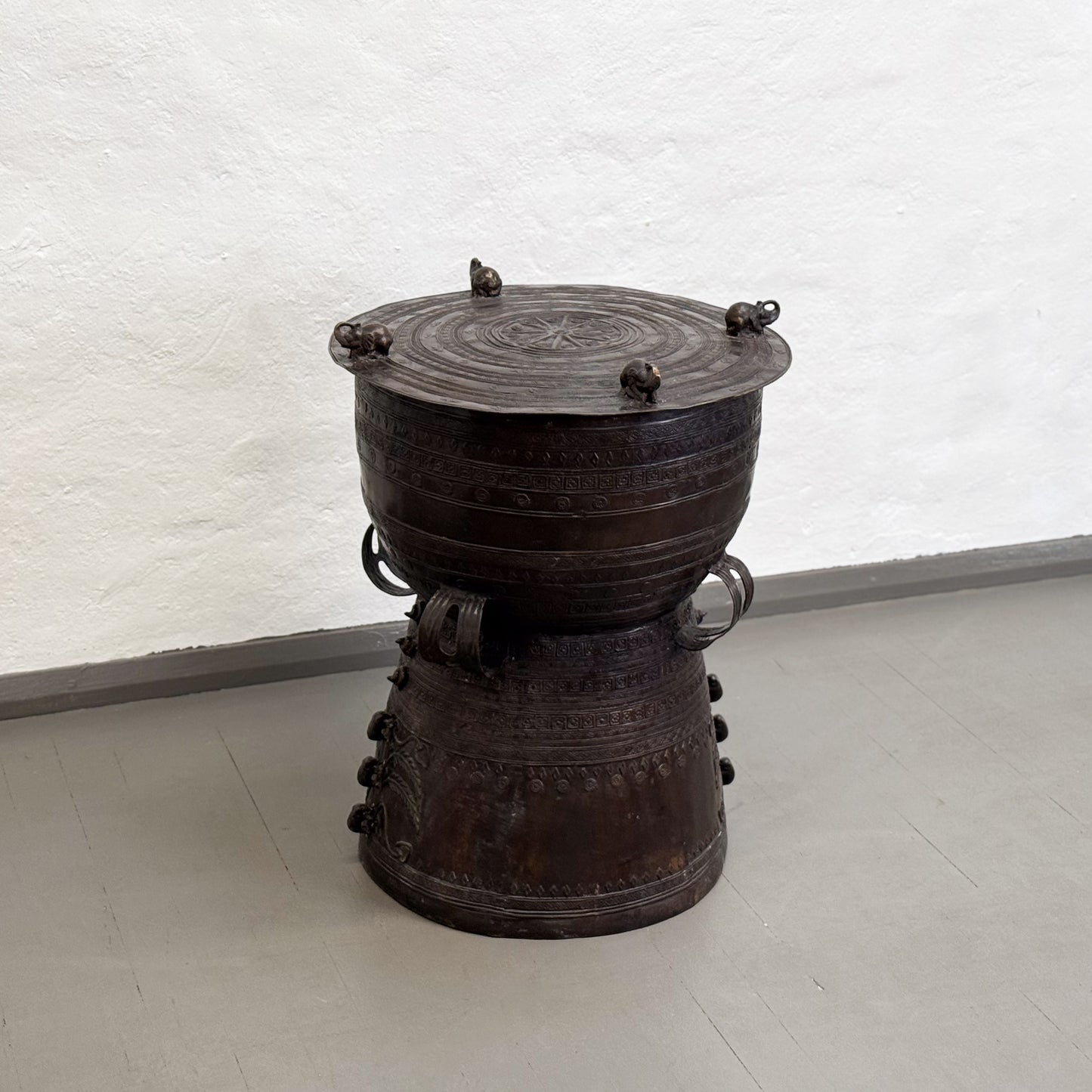 Bronze Moko Rain Drum I