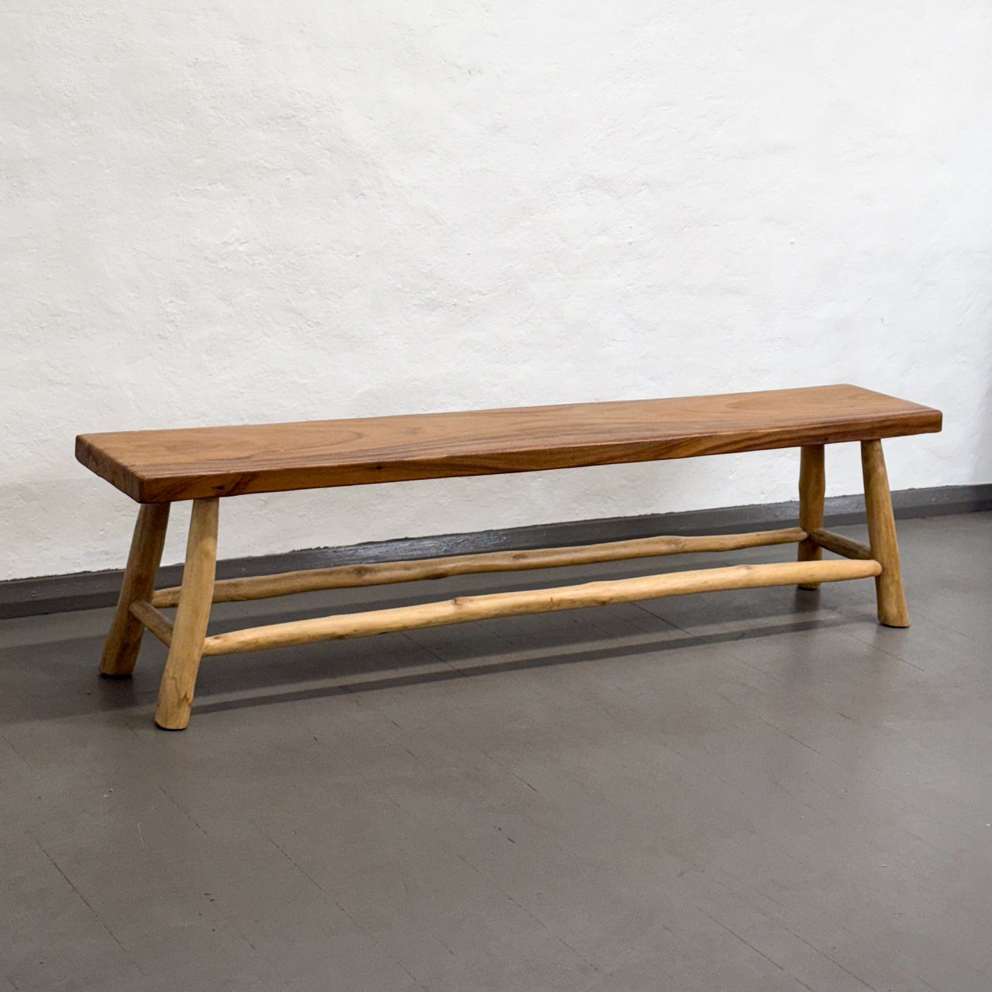 Branch Brace Suar Wood Bench