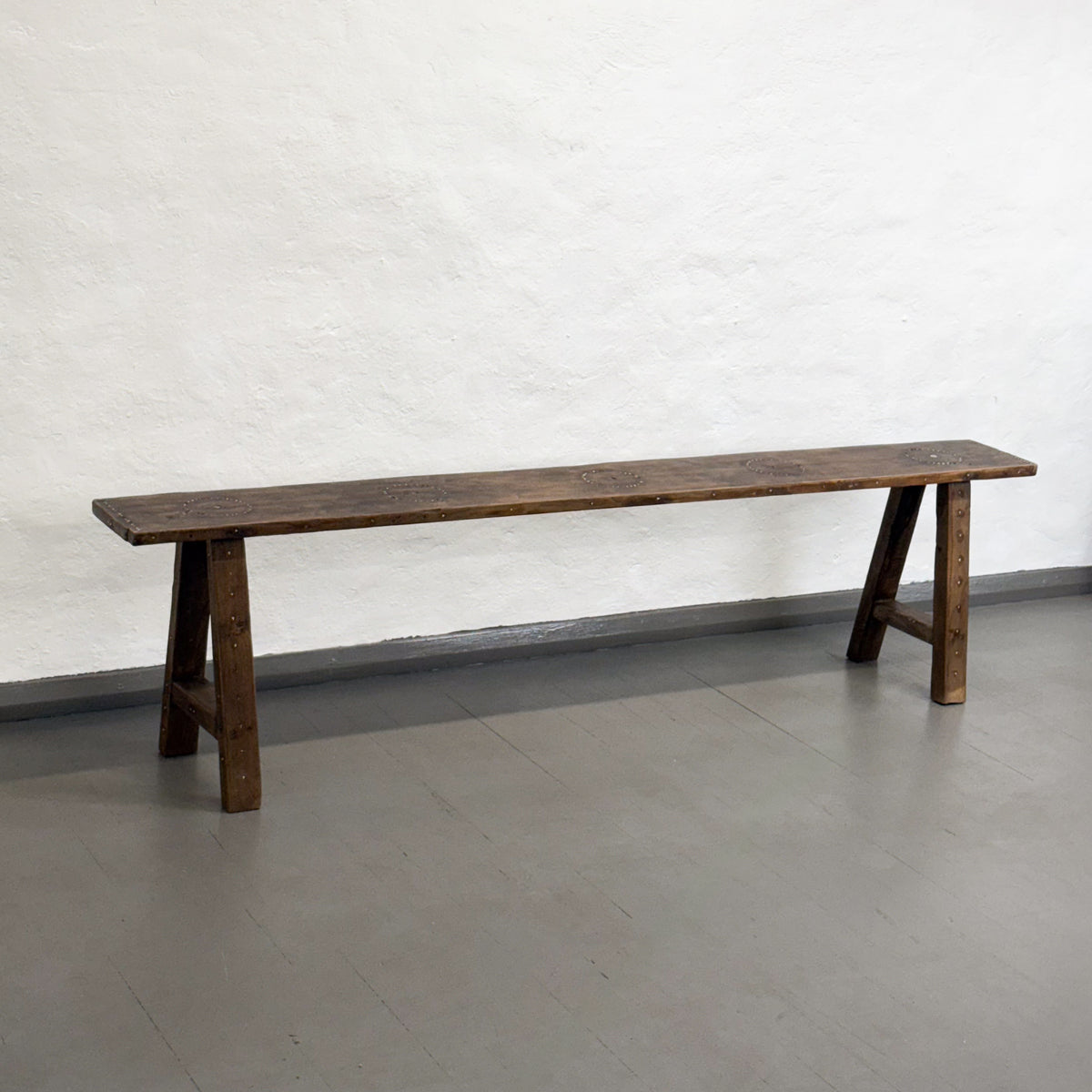 Bench Shells Bench with Shell Inlay – Orient House