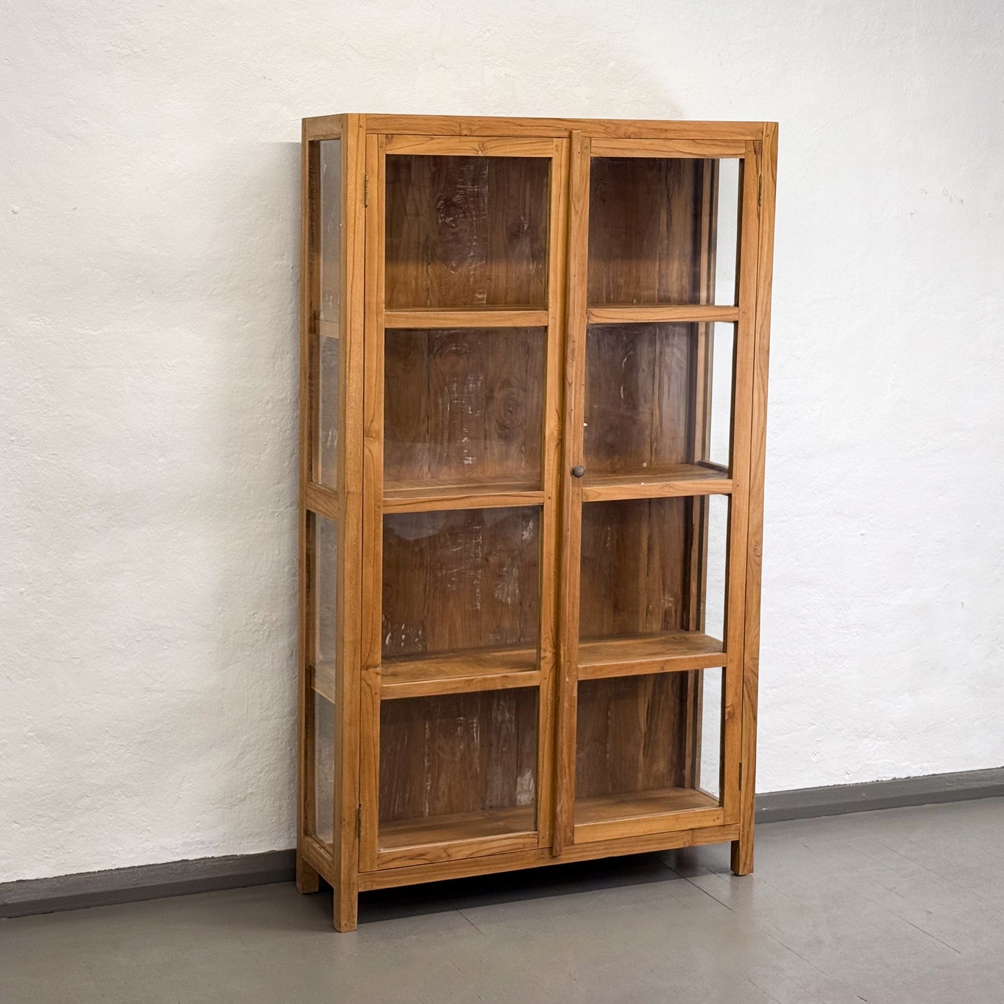 Triple Glass Side Cabinet