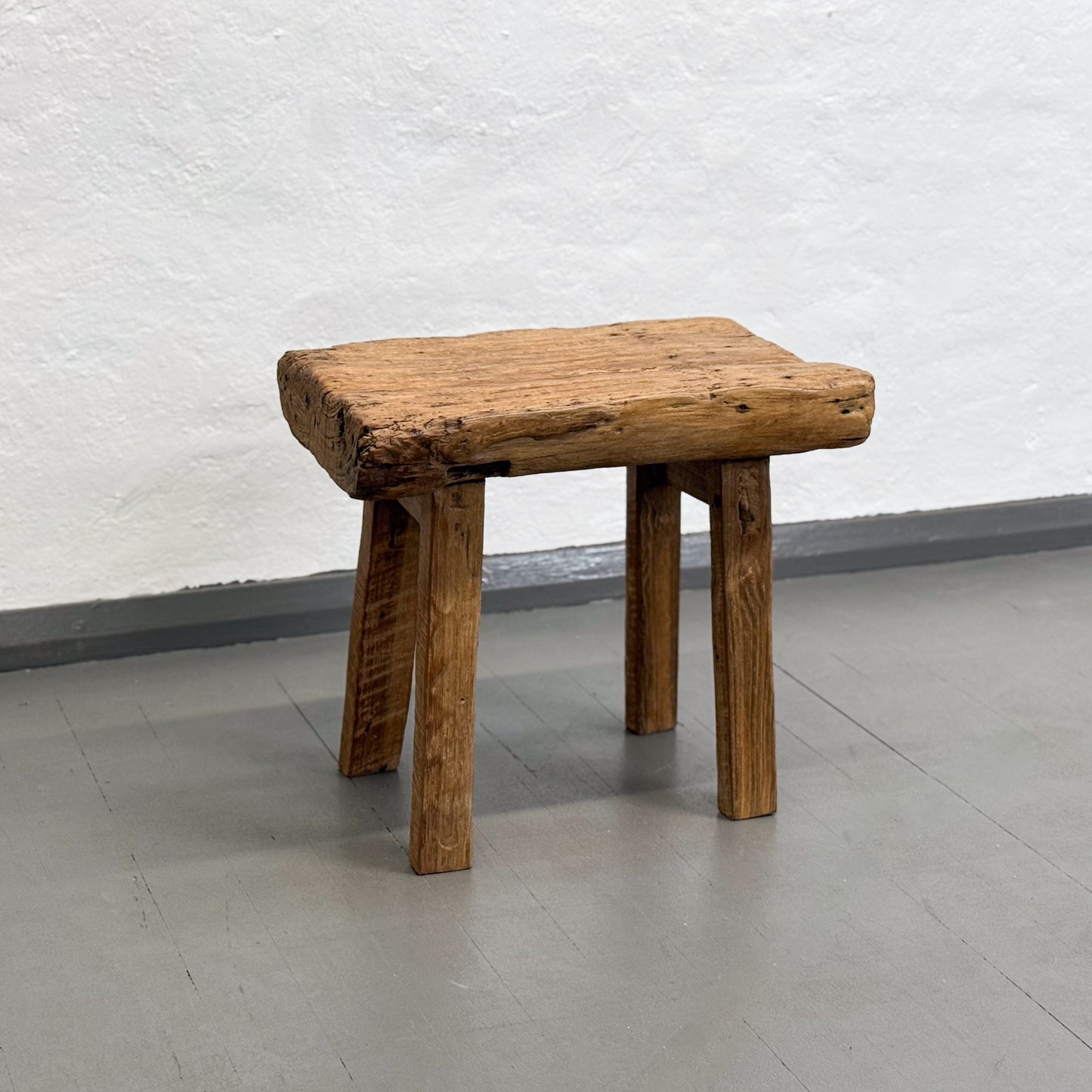 Old Teak Stool
