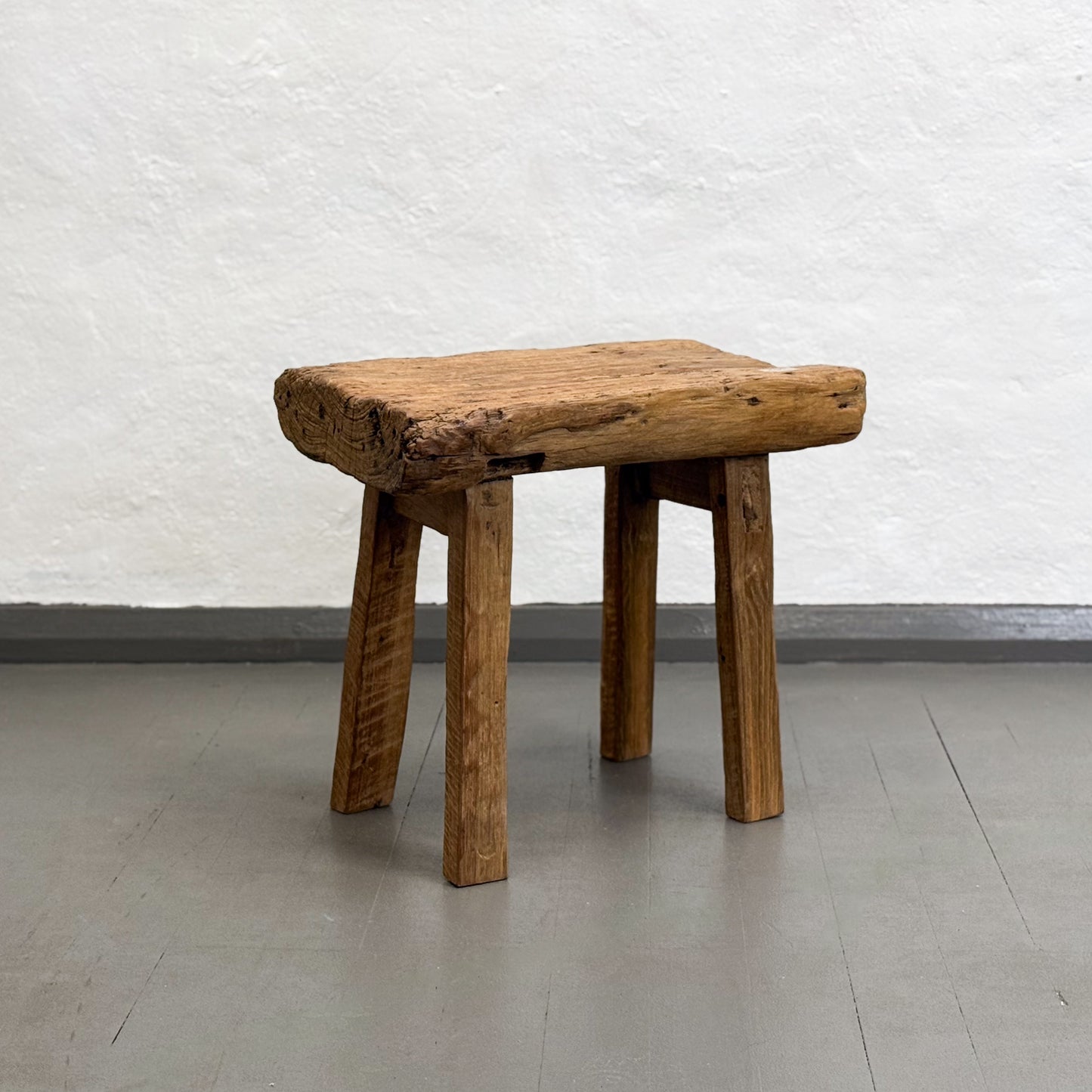 Old Teak Stool