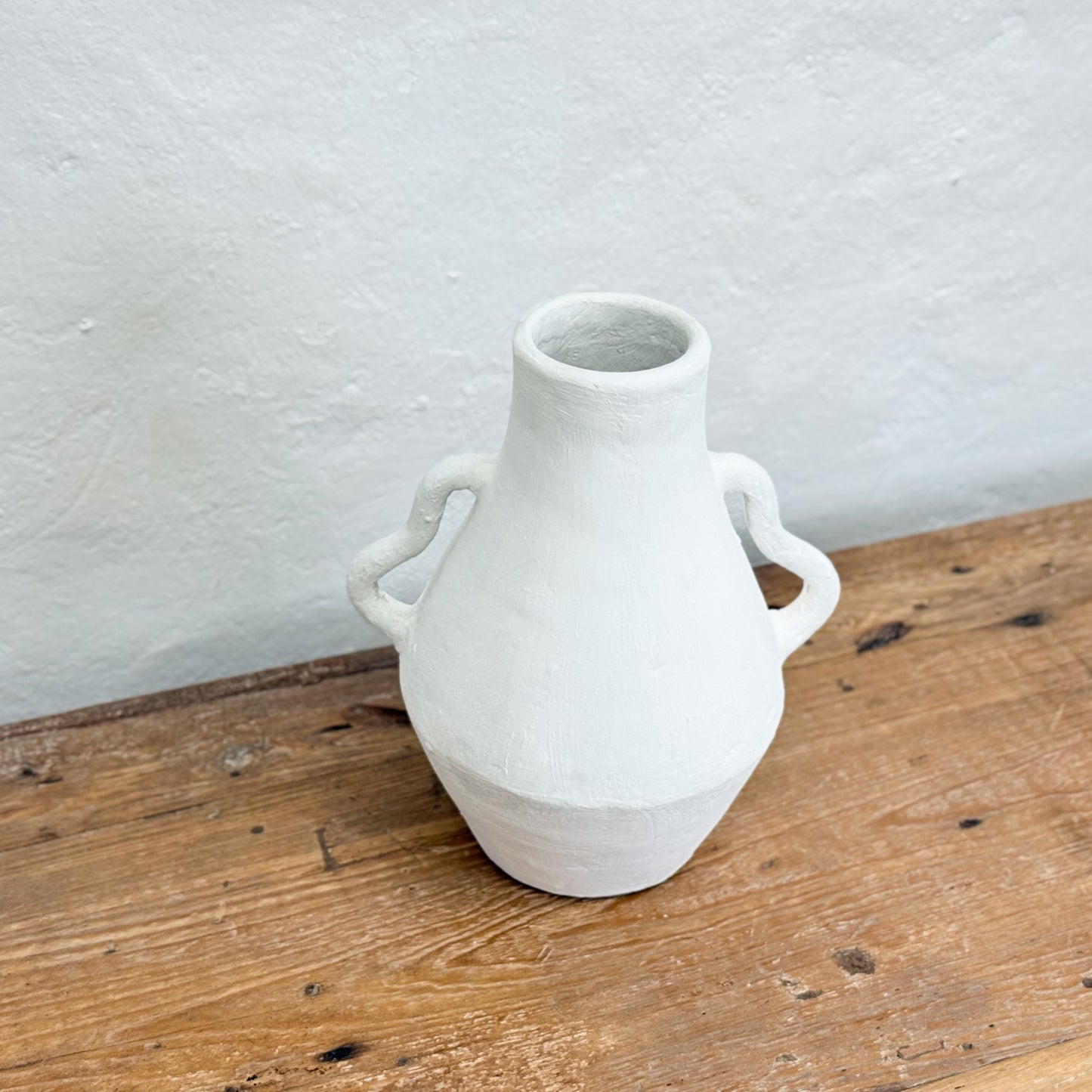 Terracotta Squiggle Handle Amphora