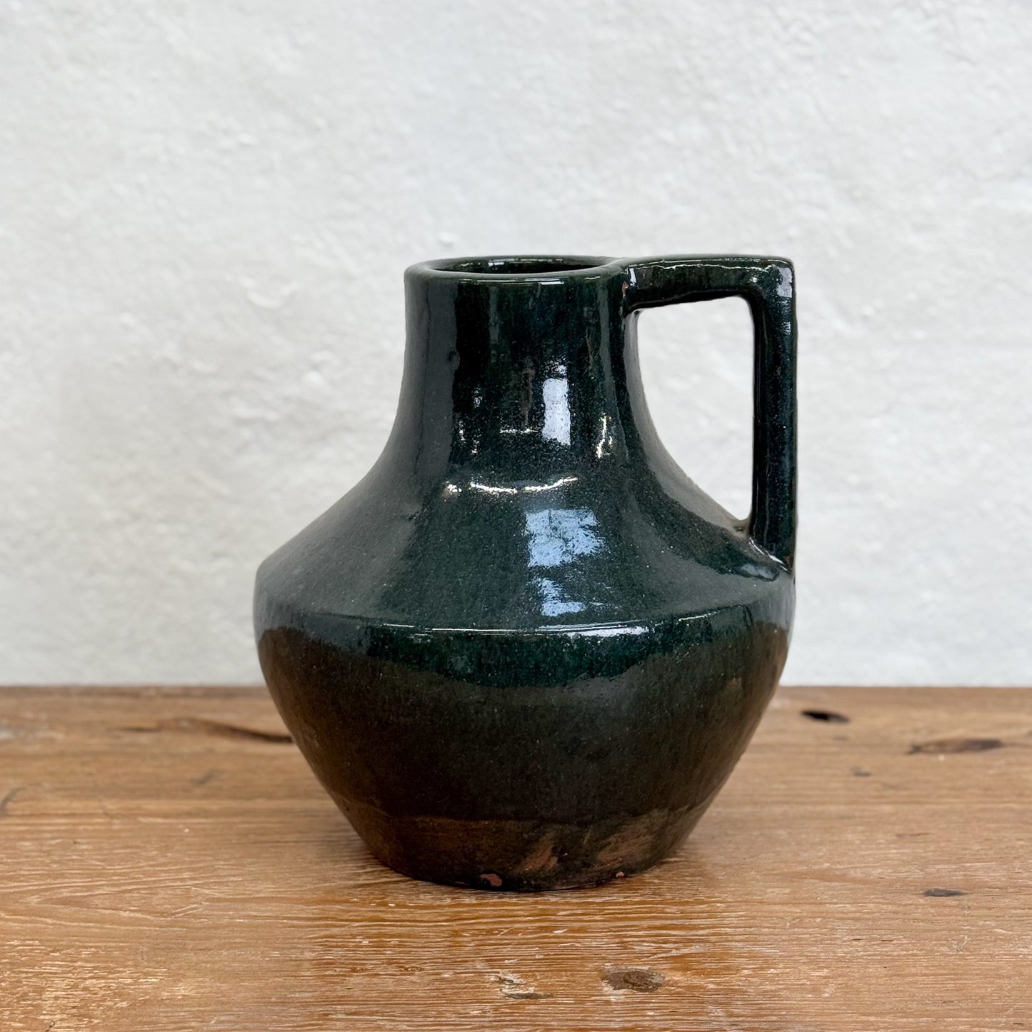 Glazed Terracotta Carafe
