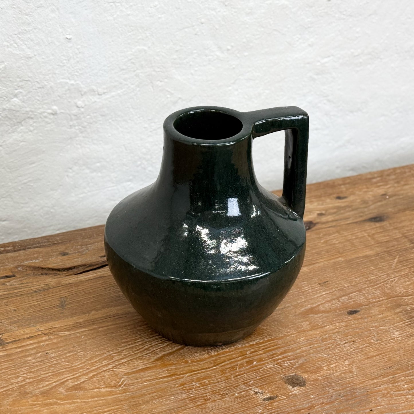 Glazed Terracotta Carafe