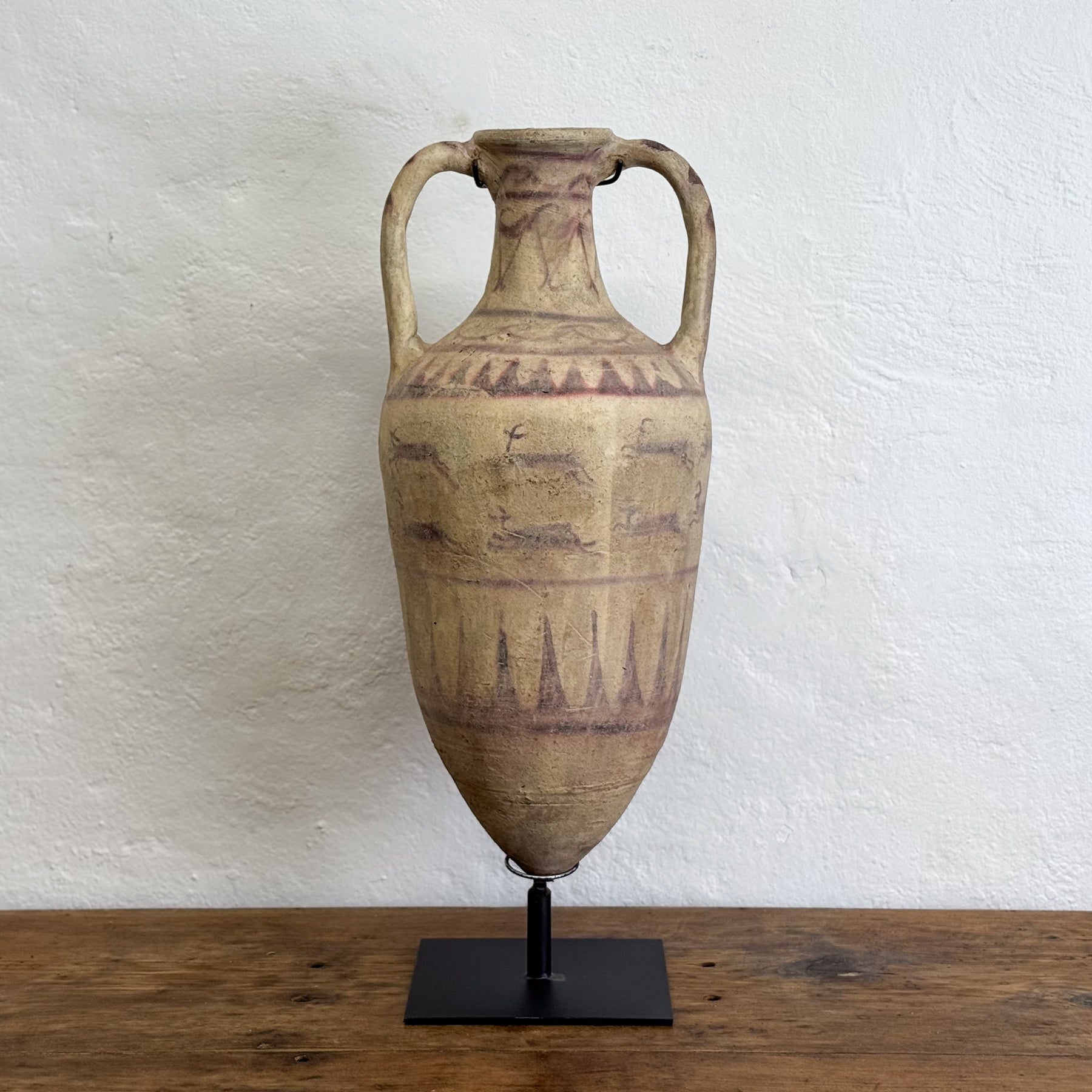 Painted Amphora on Stand I
