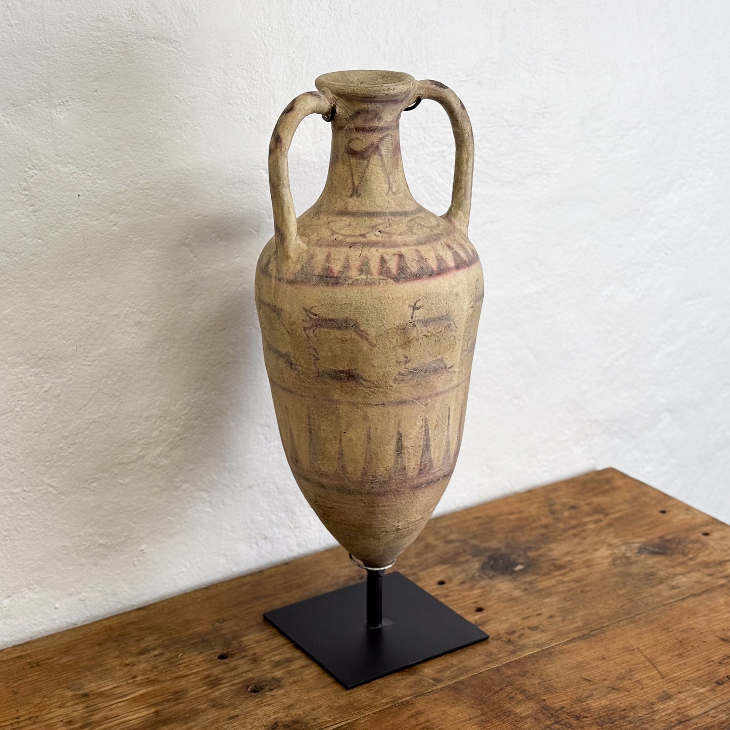 Painted Amphora on Stand I