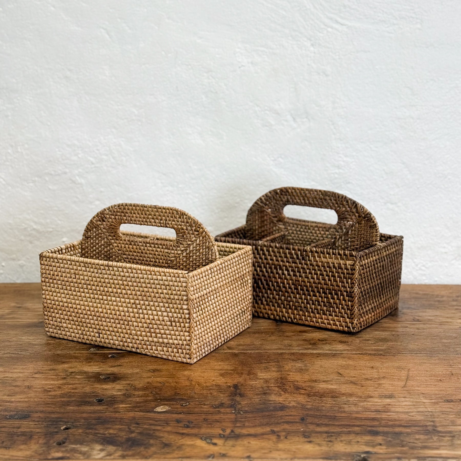 Rattan Cutlery Basket