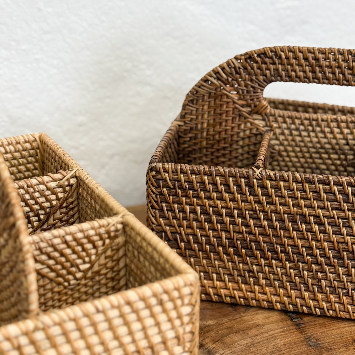 Rattan Cutlery Basket